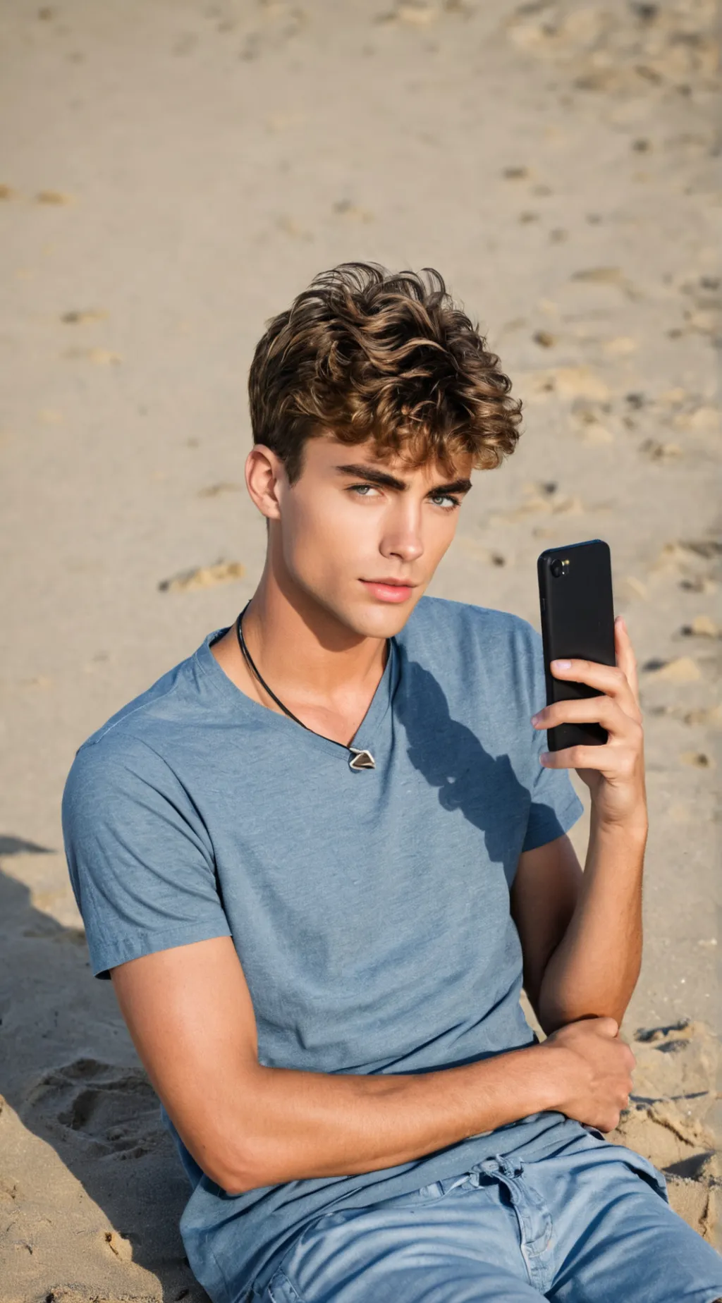 ai character: Easton background