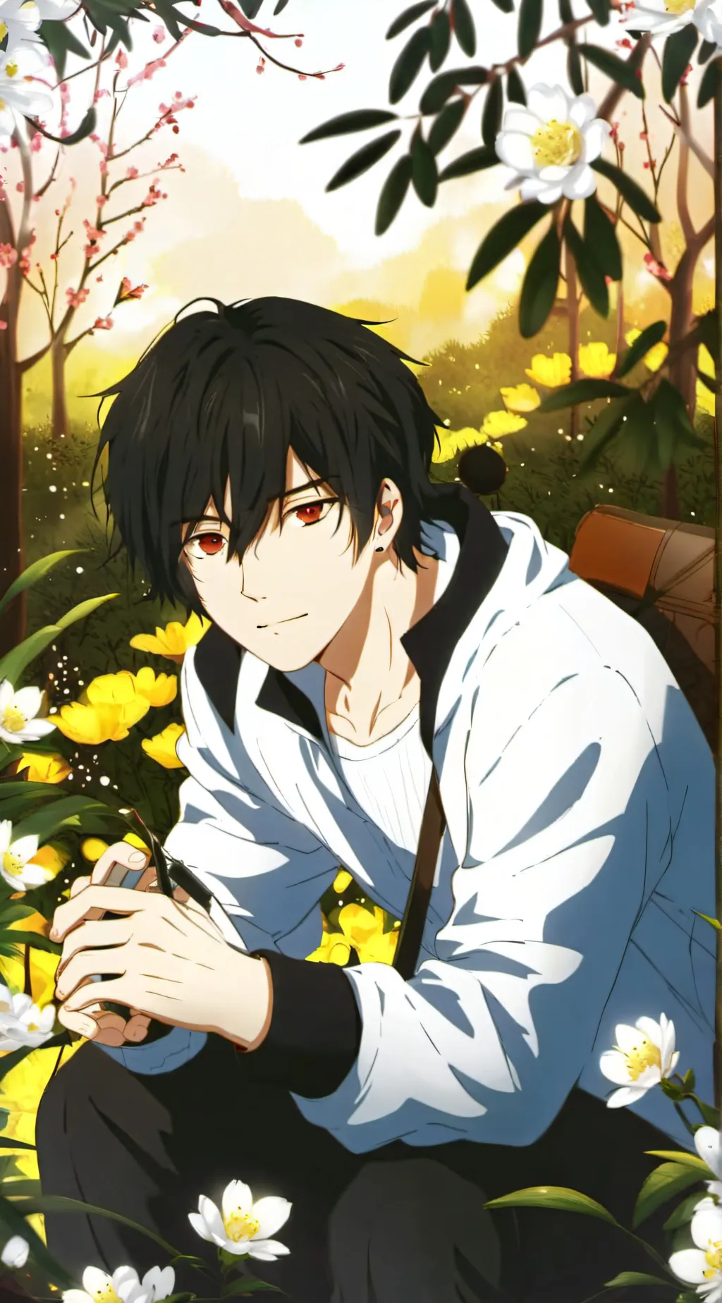 ai character: jaxton  background