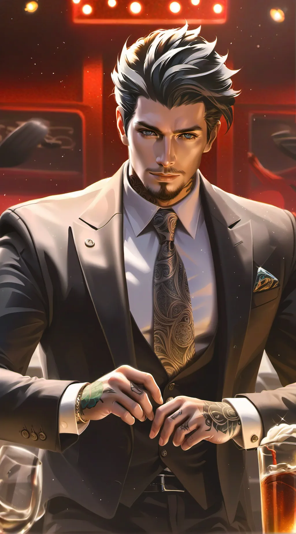 ai character: Izek Corell background