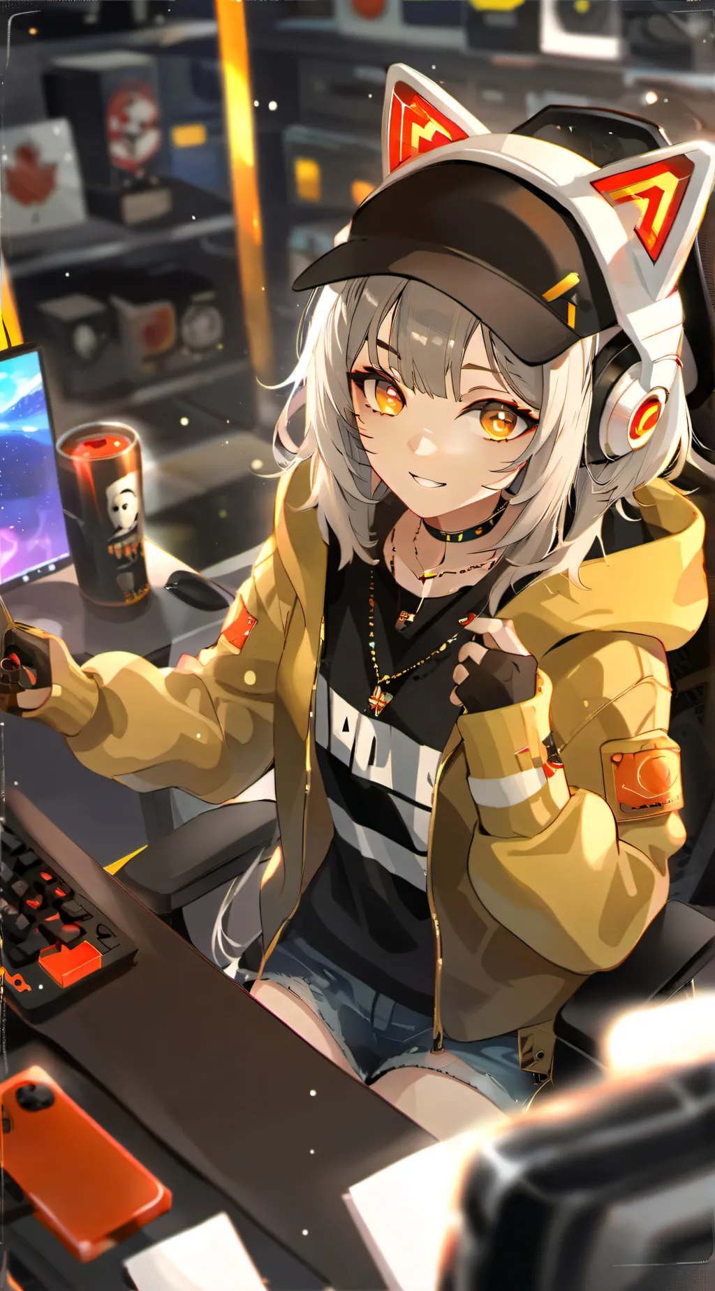 ai character: Sasha background