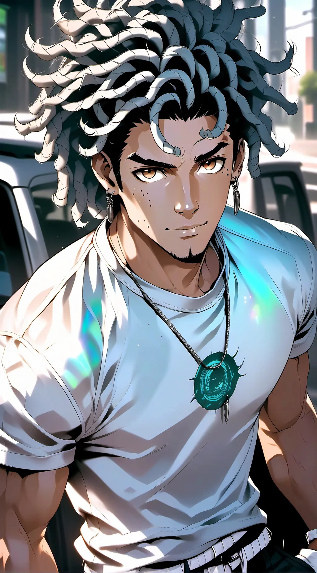 ai character: Jax Gonzalez  background