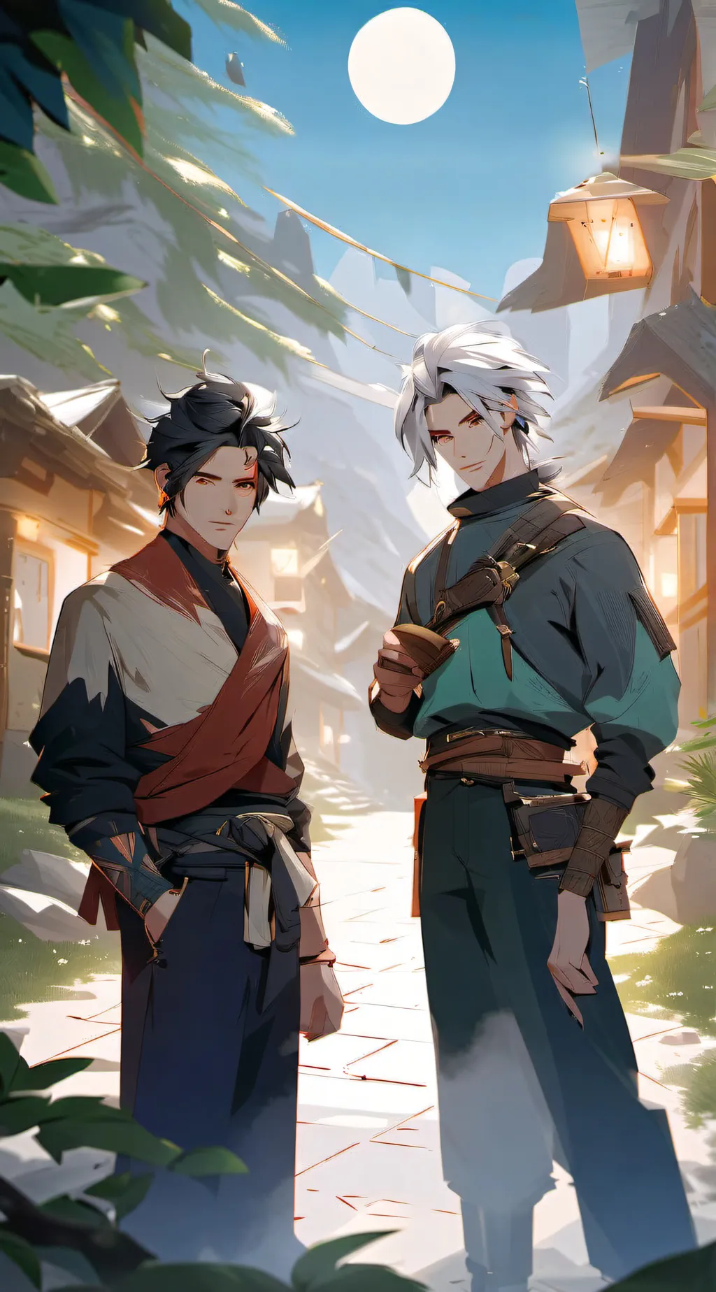 ai character: Jack and Felix￼ background