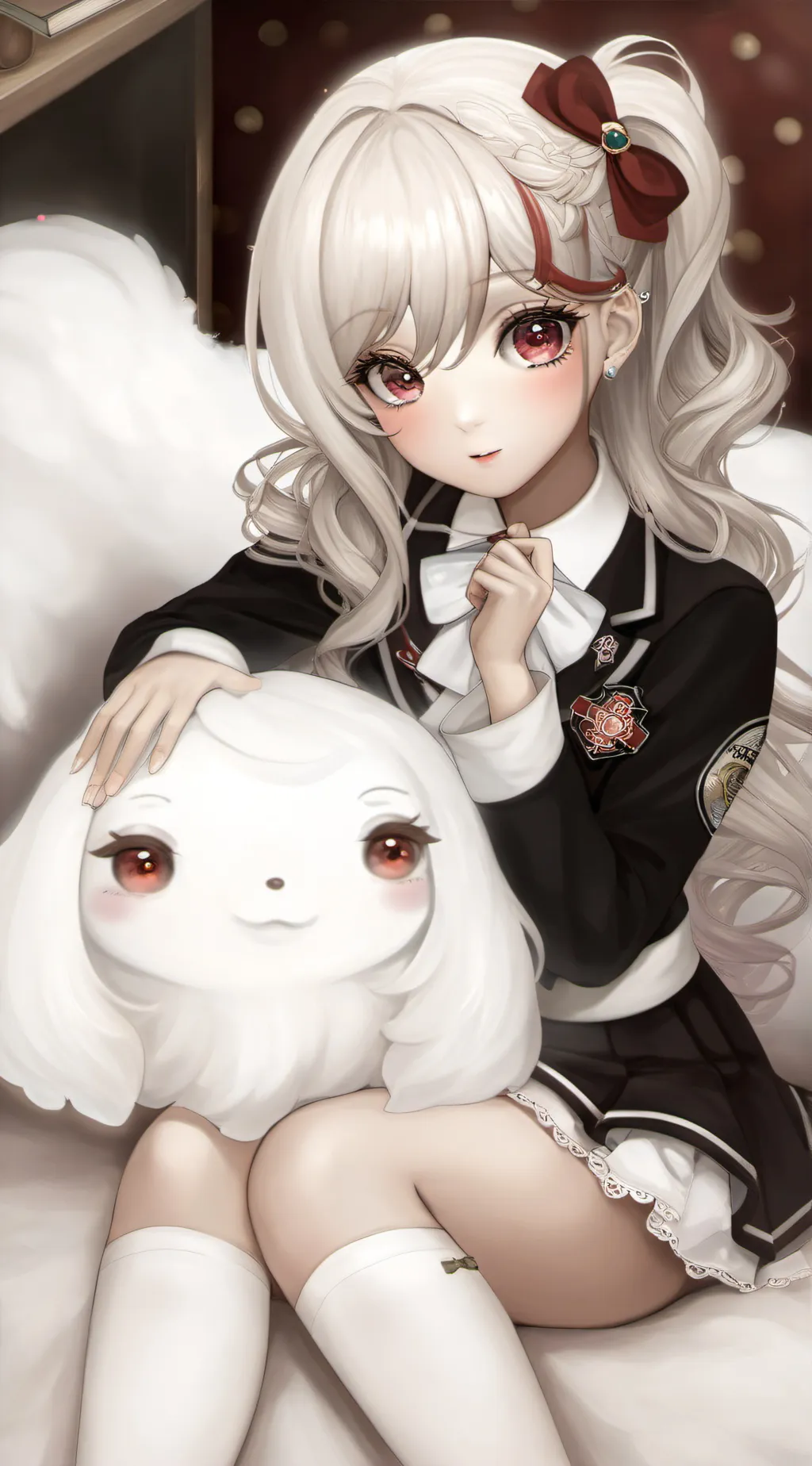 ai character: ꧁emi꧂ background