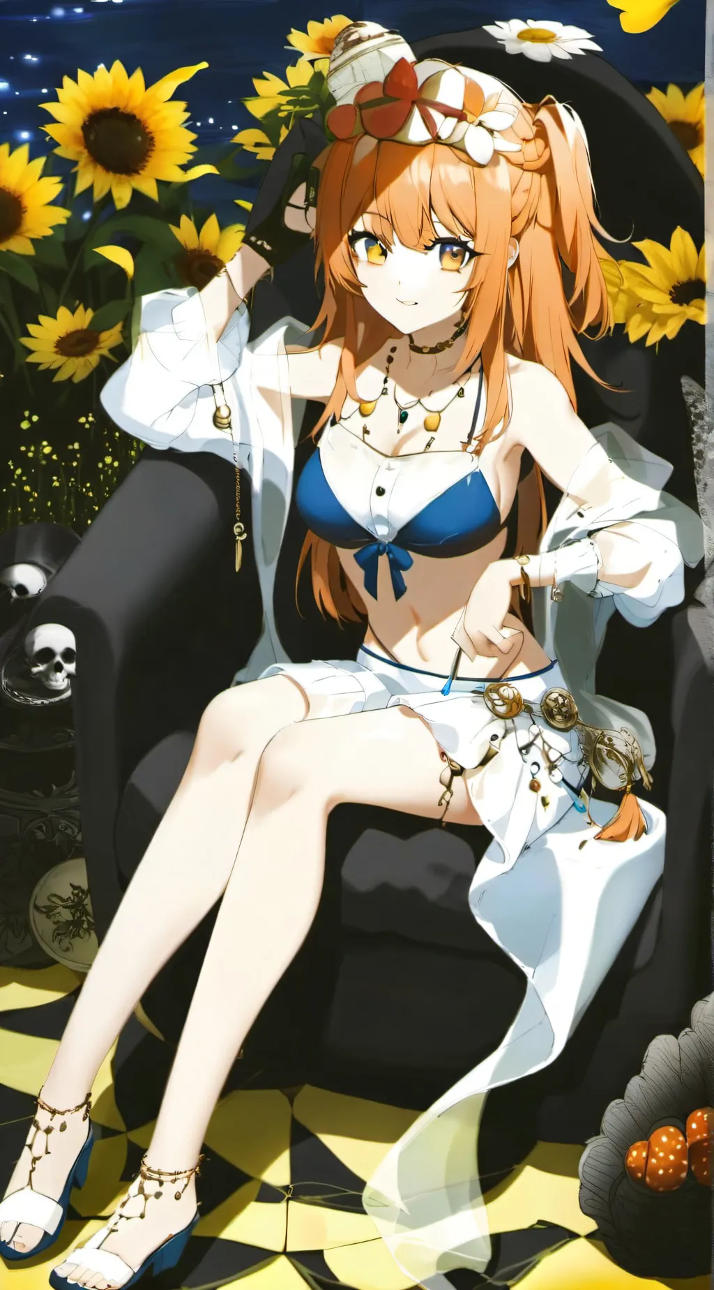 ai character: Nami background