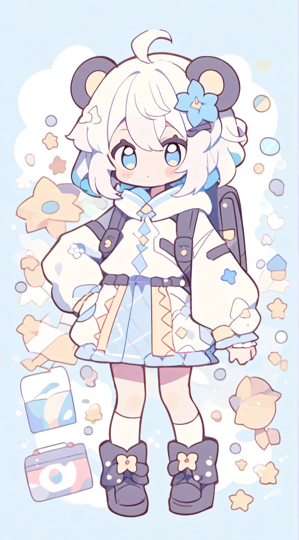 ai character: it my sister  background