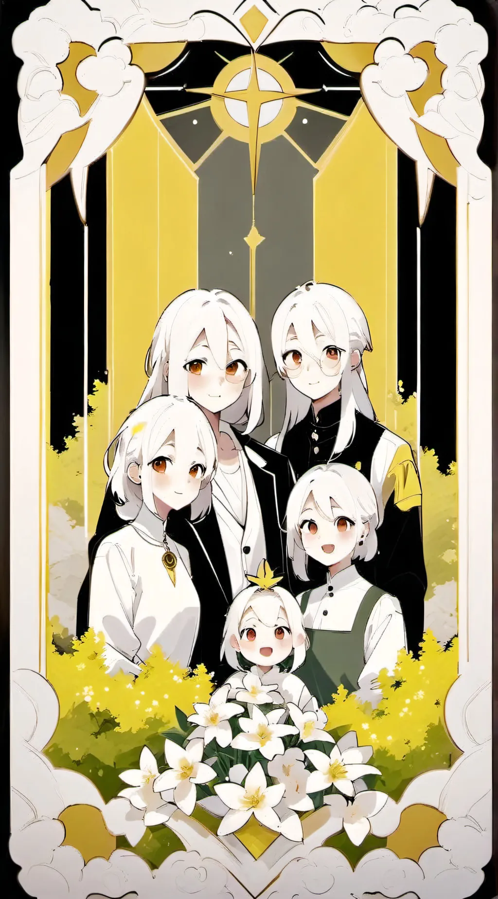 ai character: A perfect family background