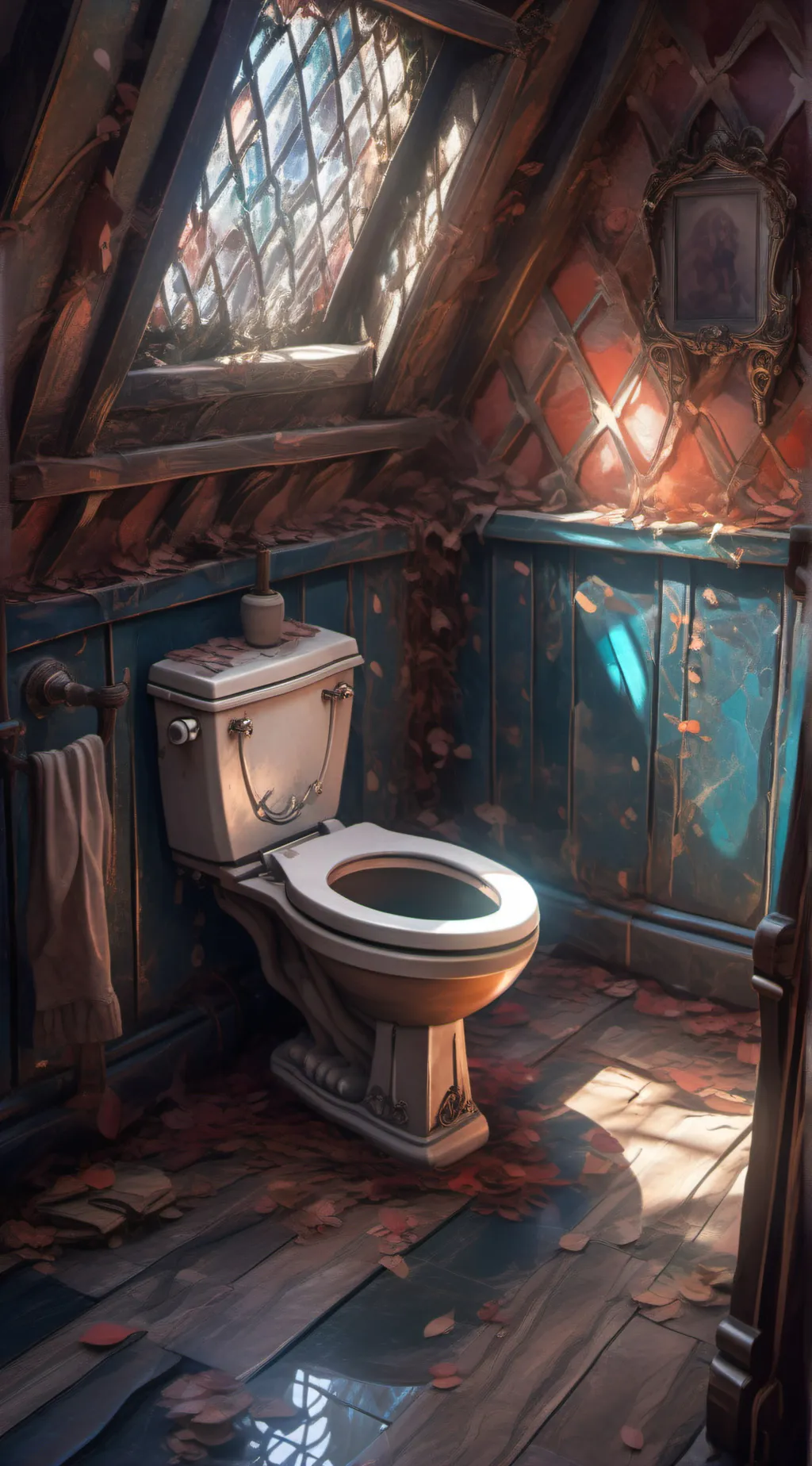 ai character: Birthday background