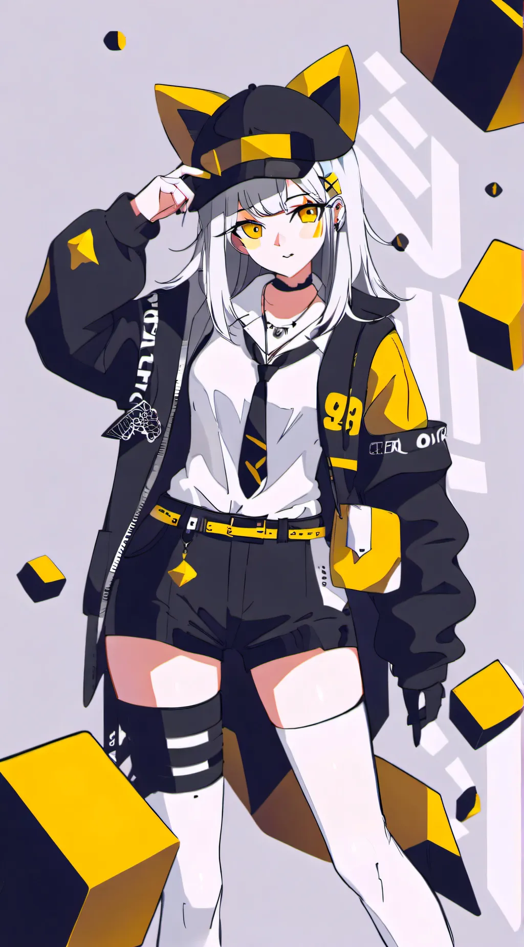 ai character: Gold digger background