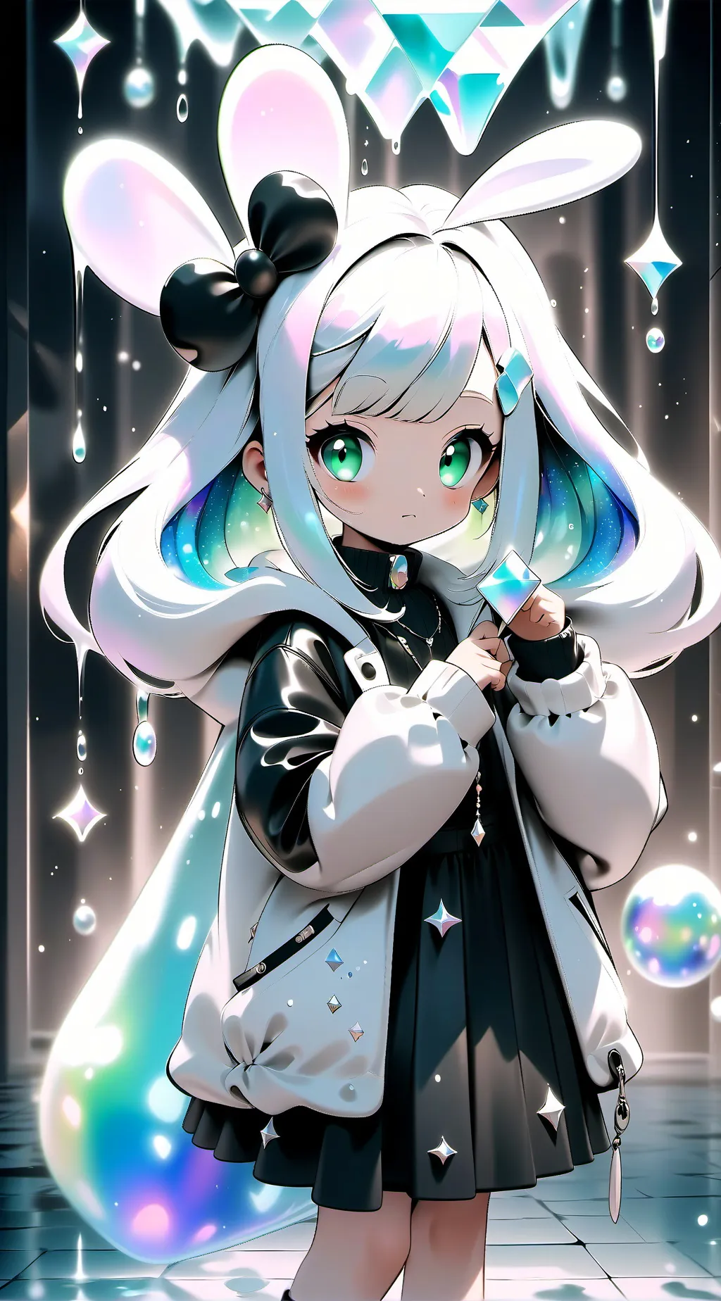 ai character: kitty background