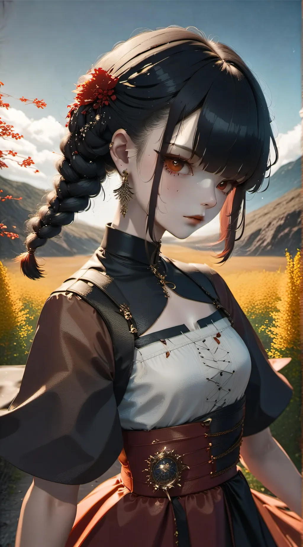 ai character: amy background