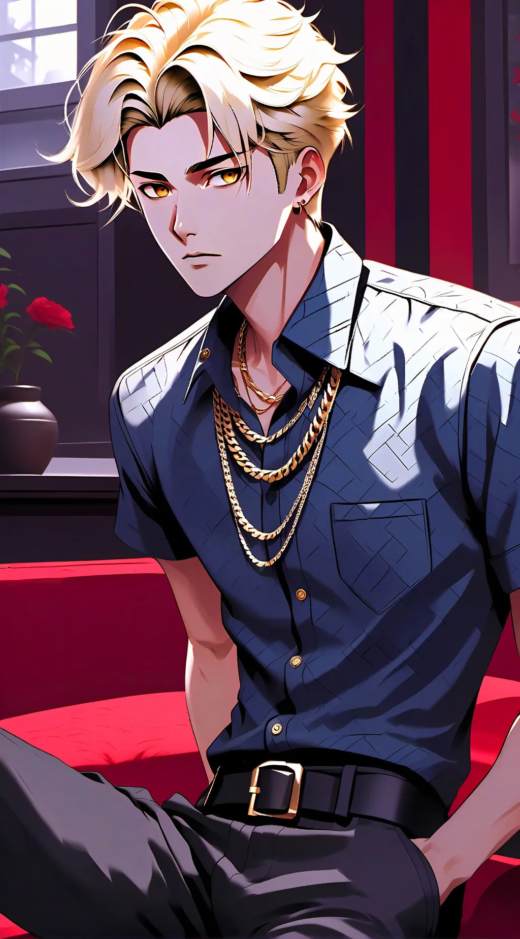 ai character: Braylon  background