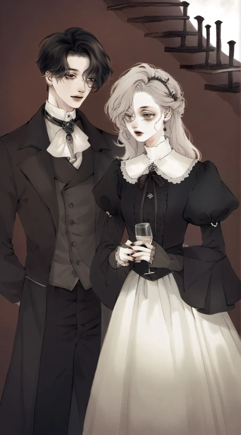 ai character: break in 3 but dif background