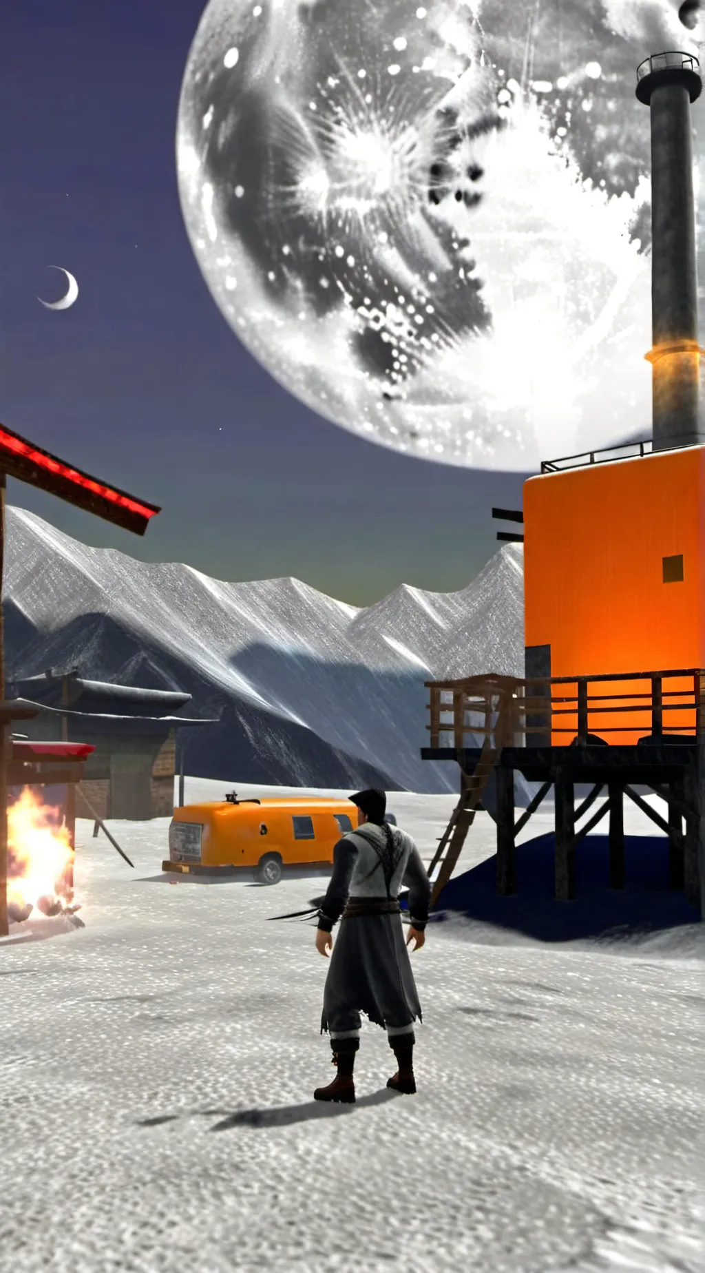 ai character: Villian Kombat background