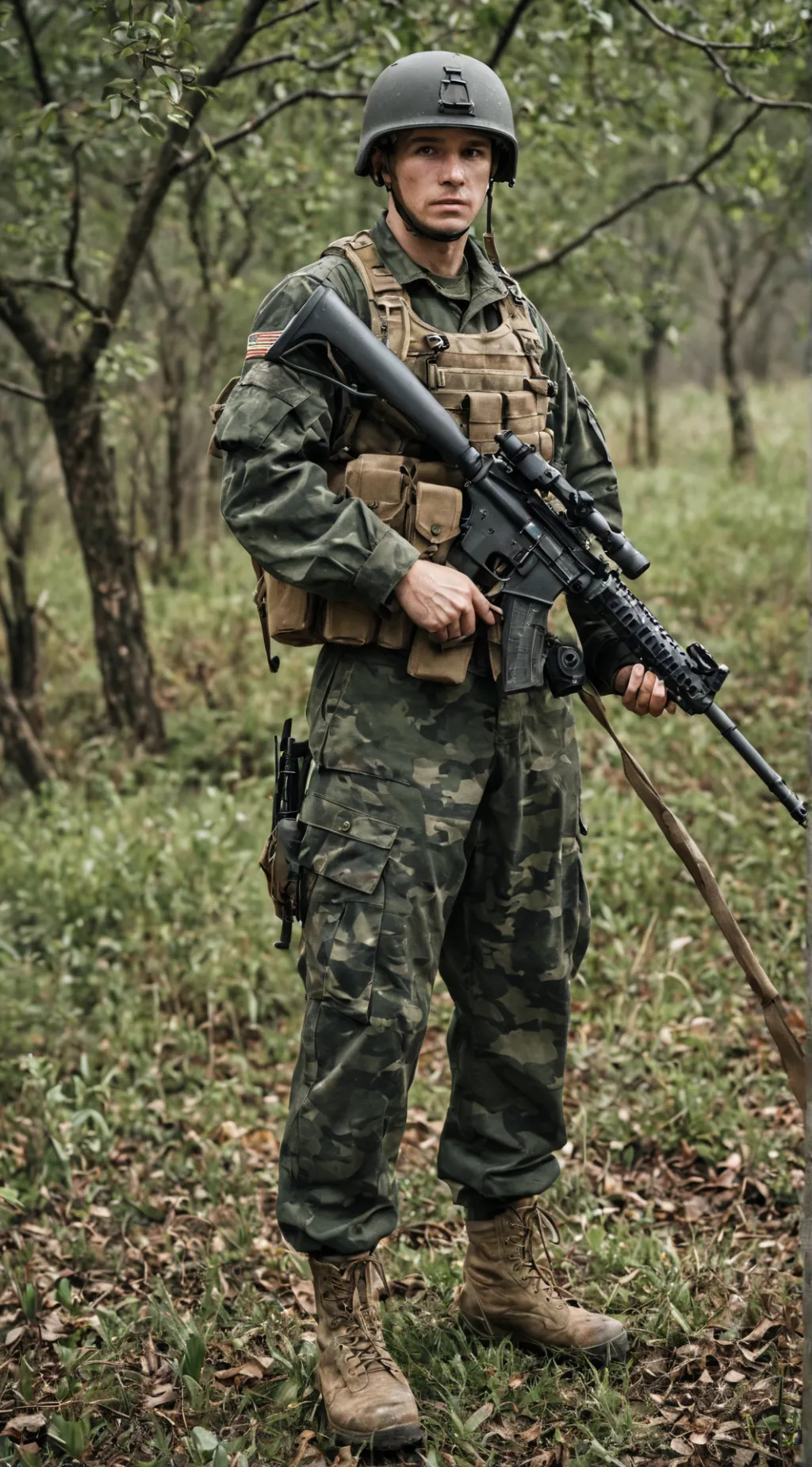 ai character: Soldier background