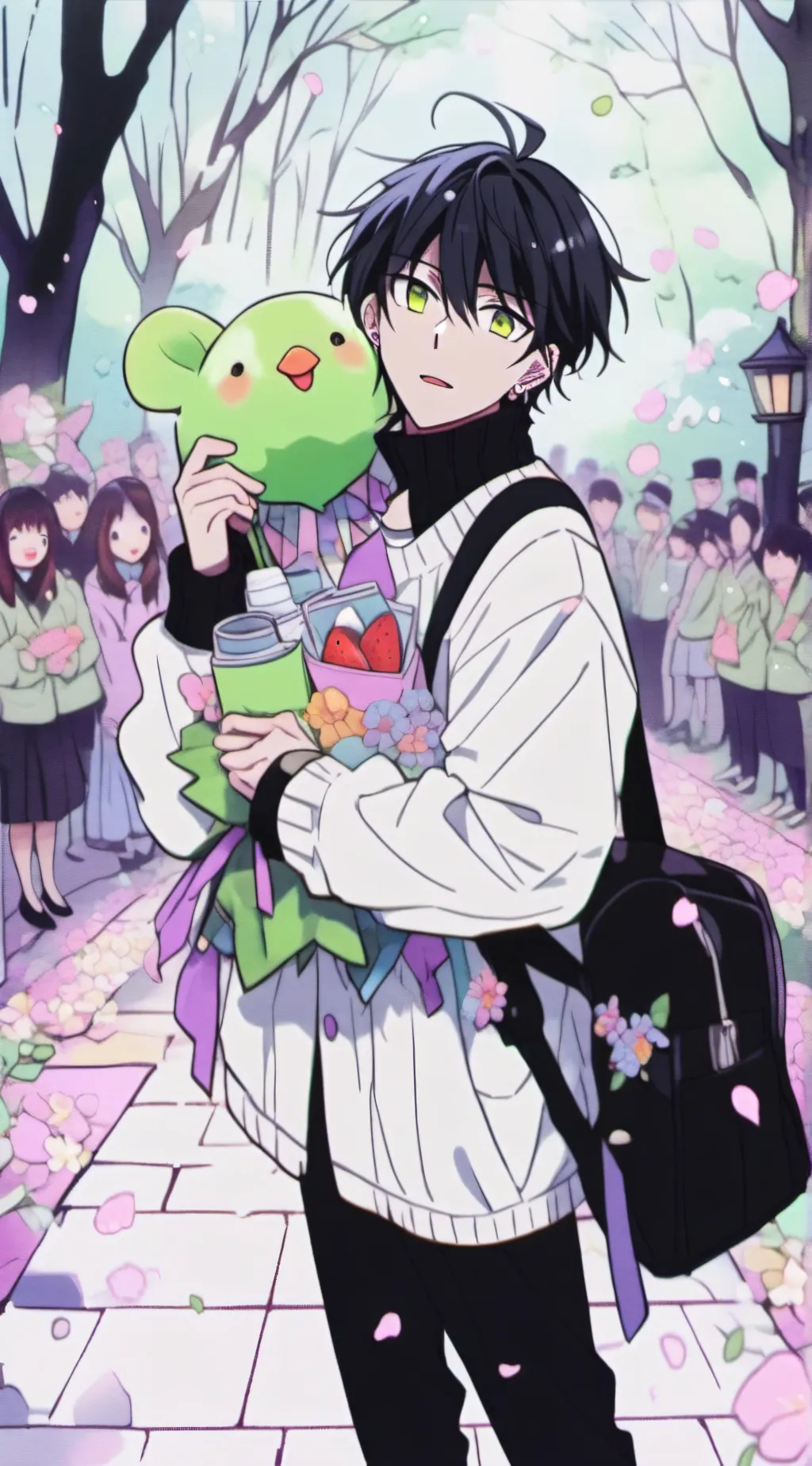 ai character: Rei Kasumi background