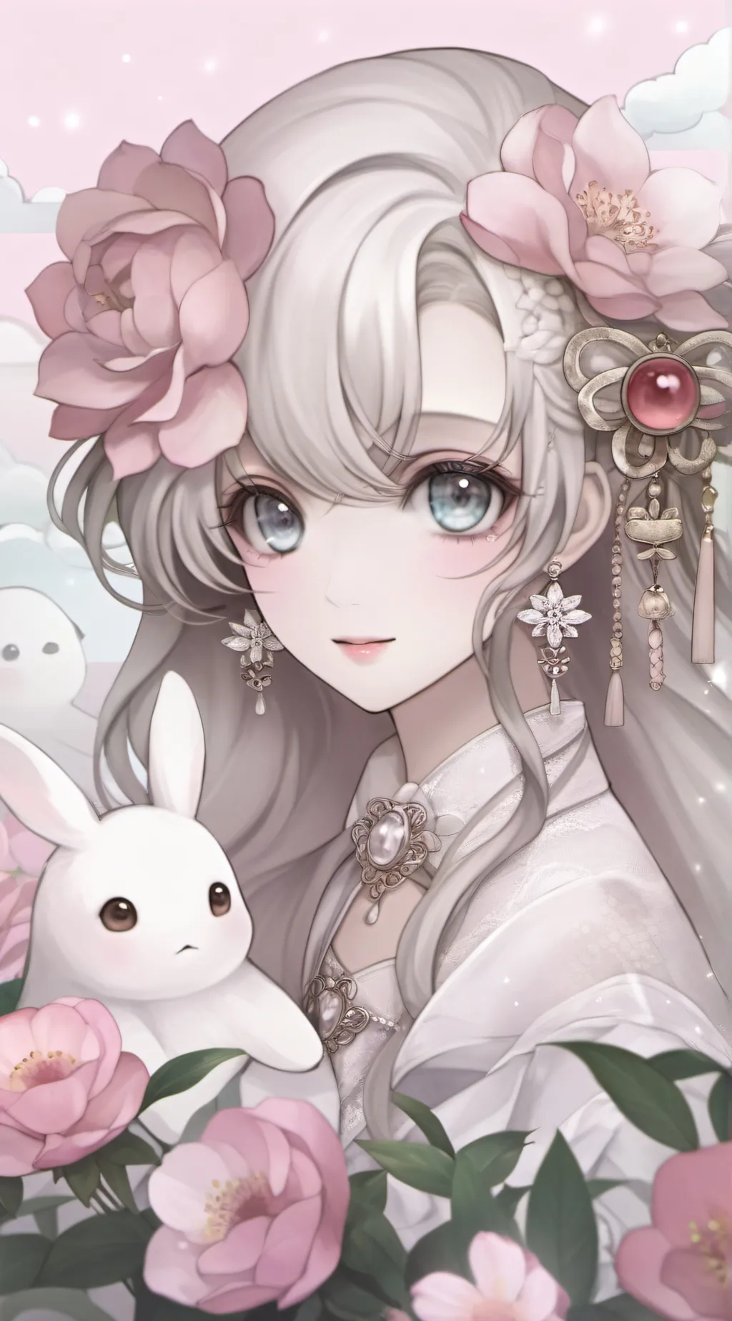 ai character: 晦夏 background