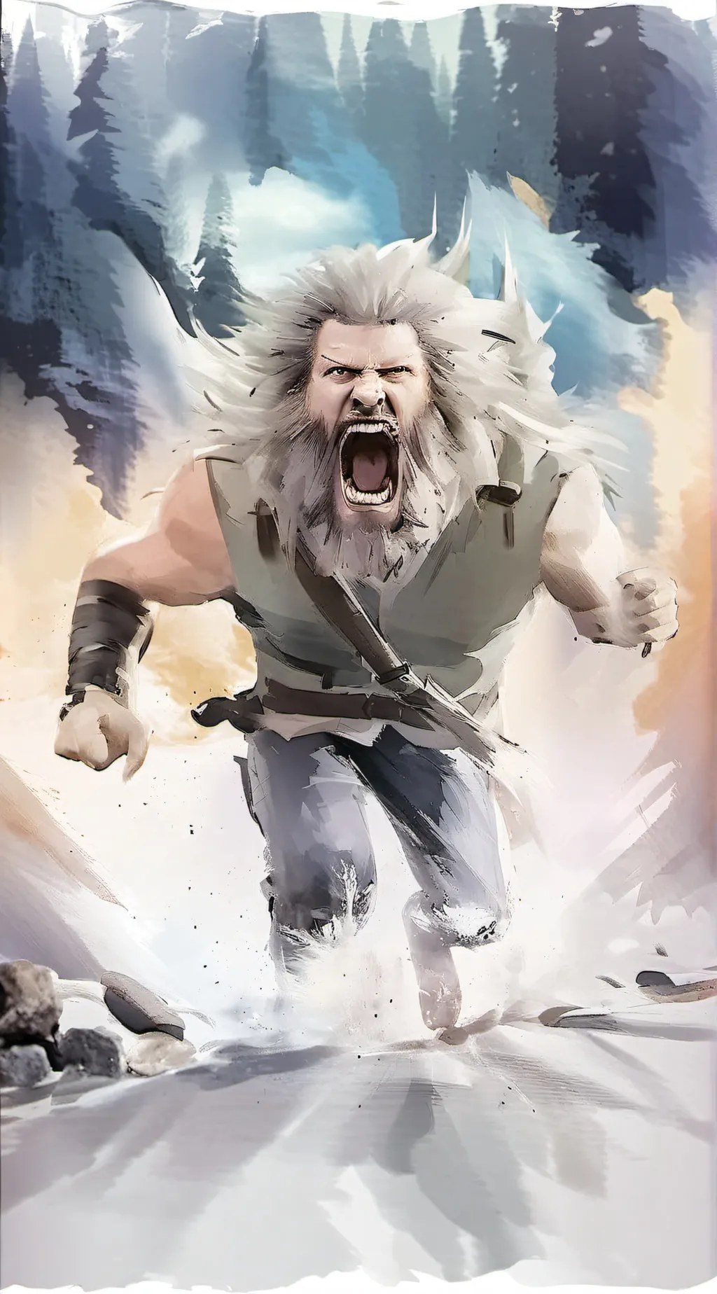 ai character: REAAAAAAH background