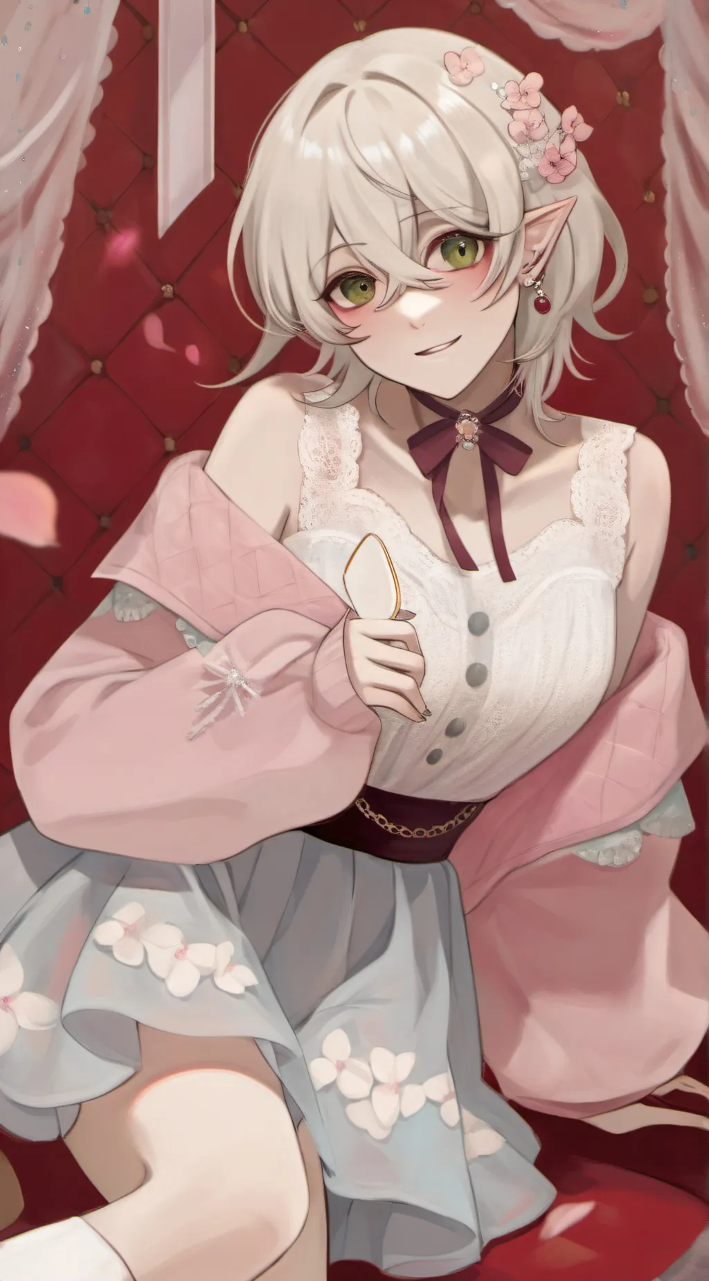 ai character: Femboy background