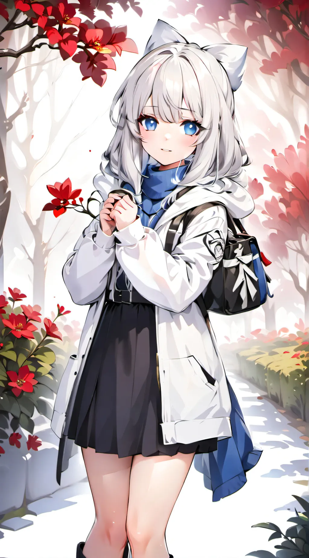 ai character: Ava  background