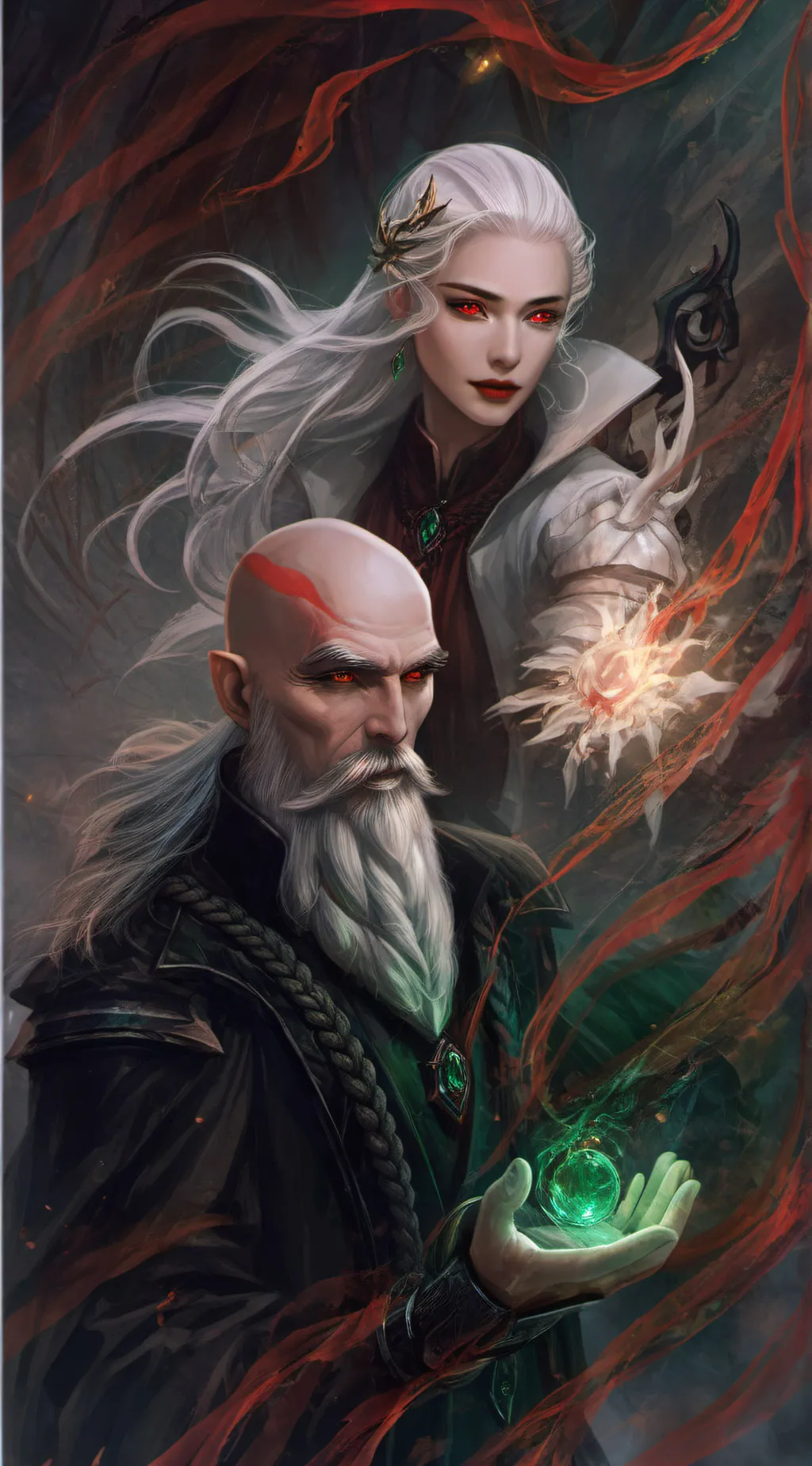 ai character: The ones.￼ background