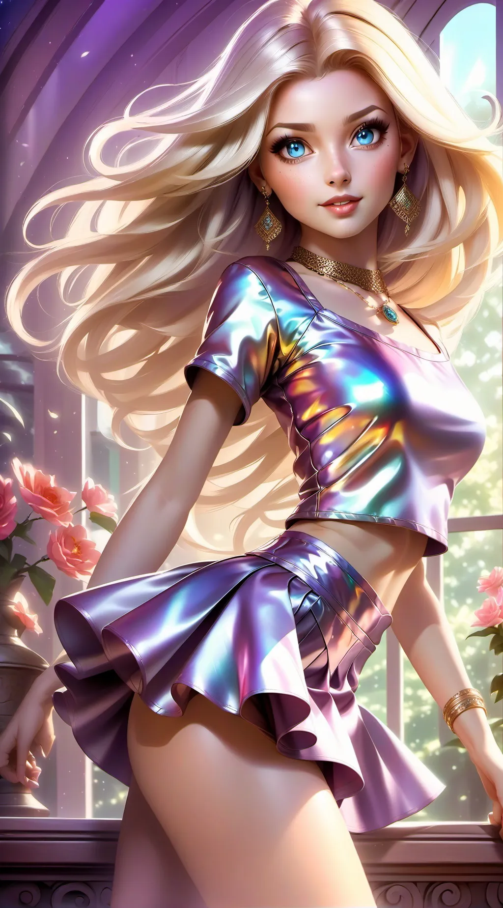 ai character: Aali background