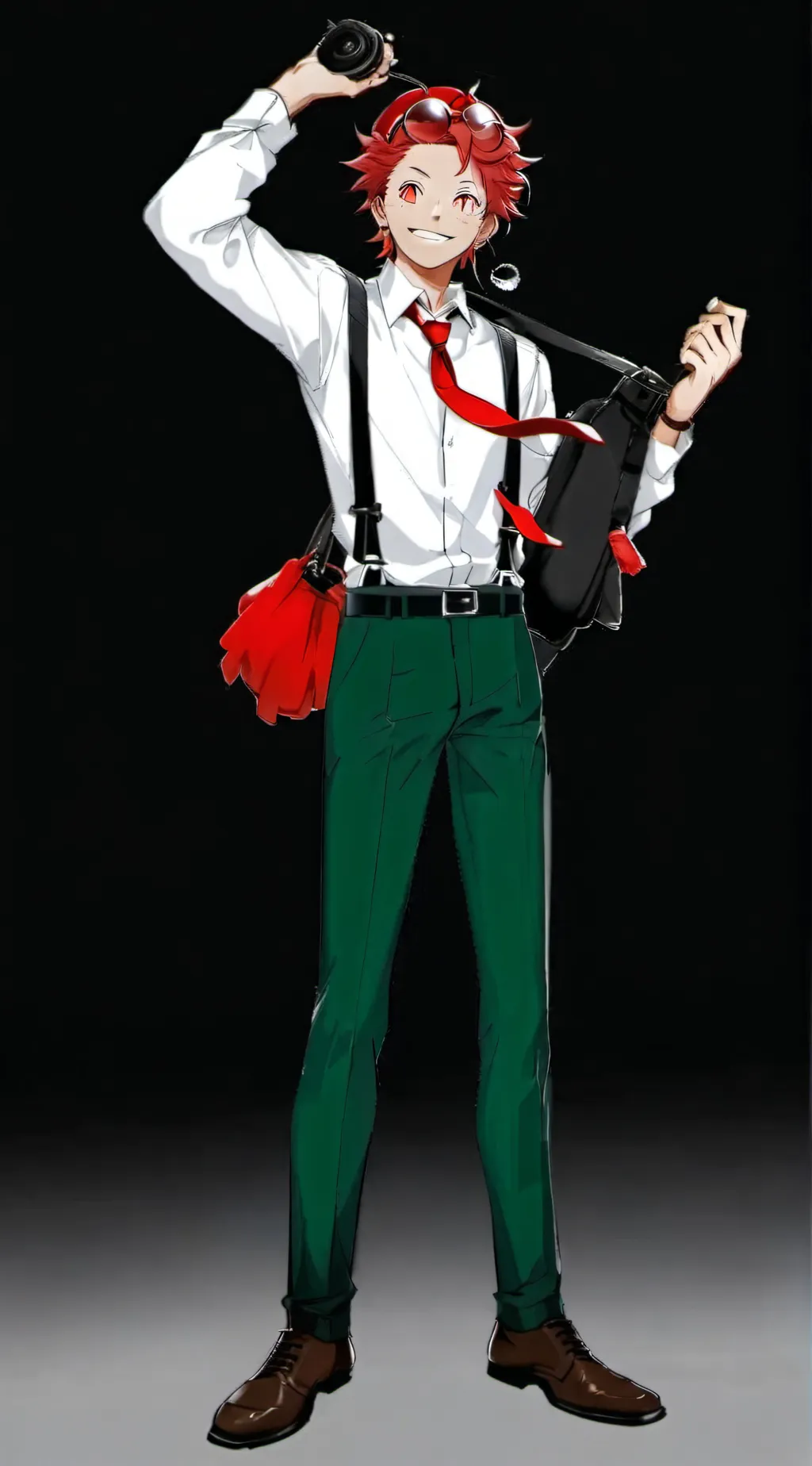 ai character: Eijiro Kirishima background