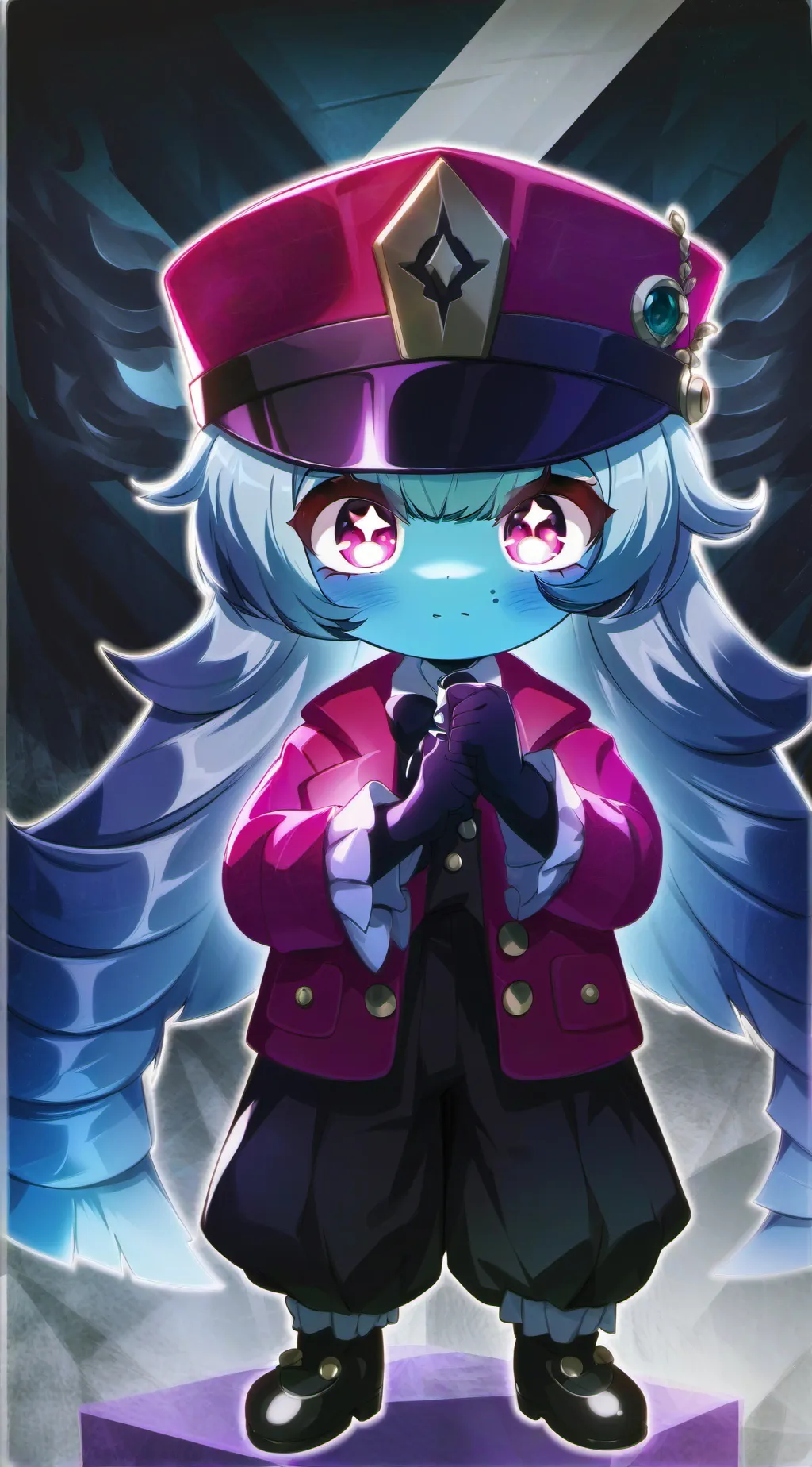 ai character: Among us  background