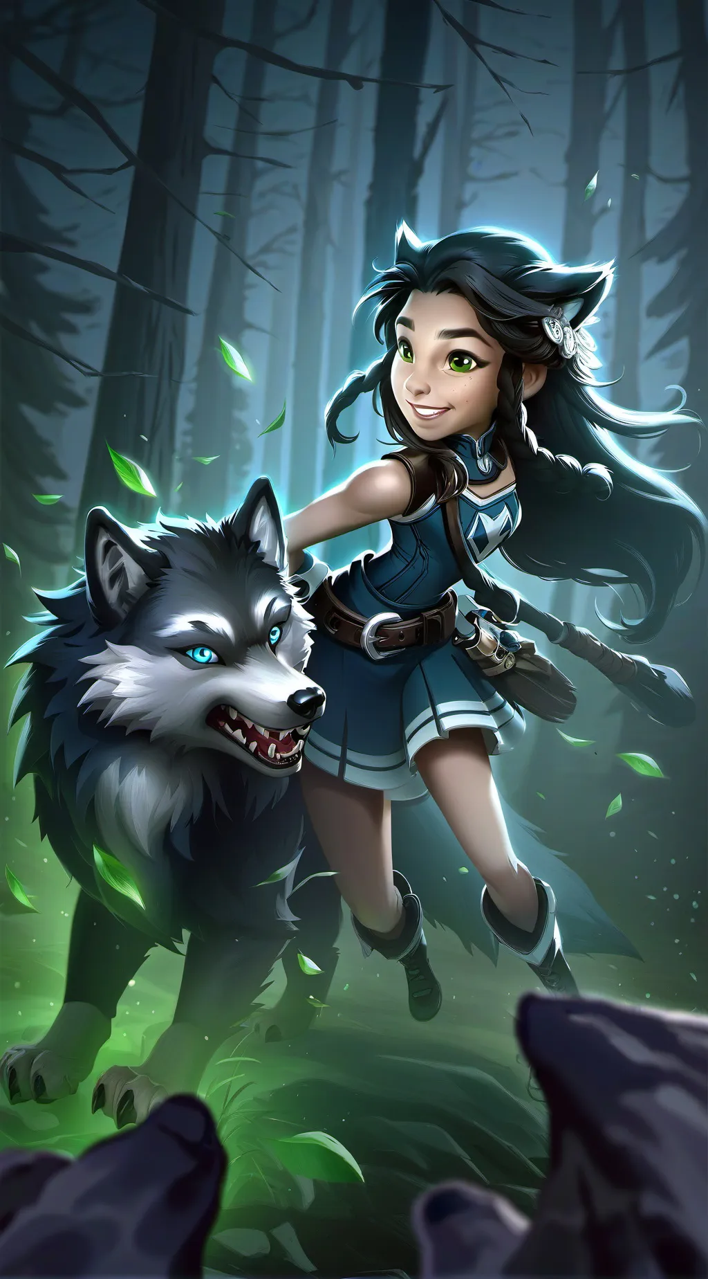 ai character: Mariangeliz background