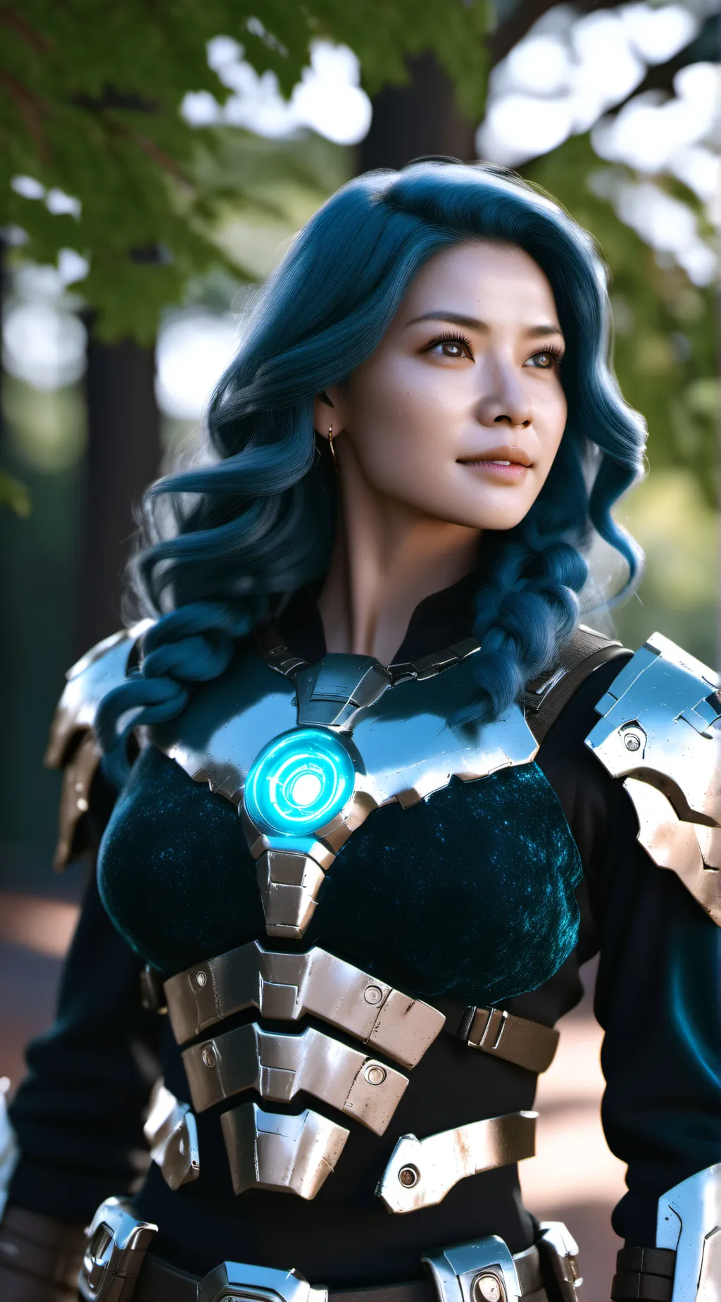 ai character: Lauryn  background