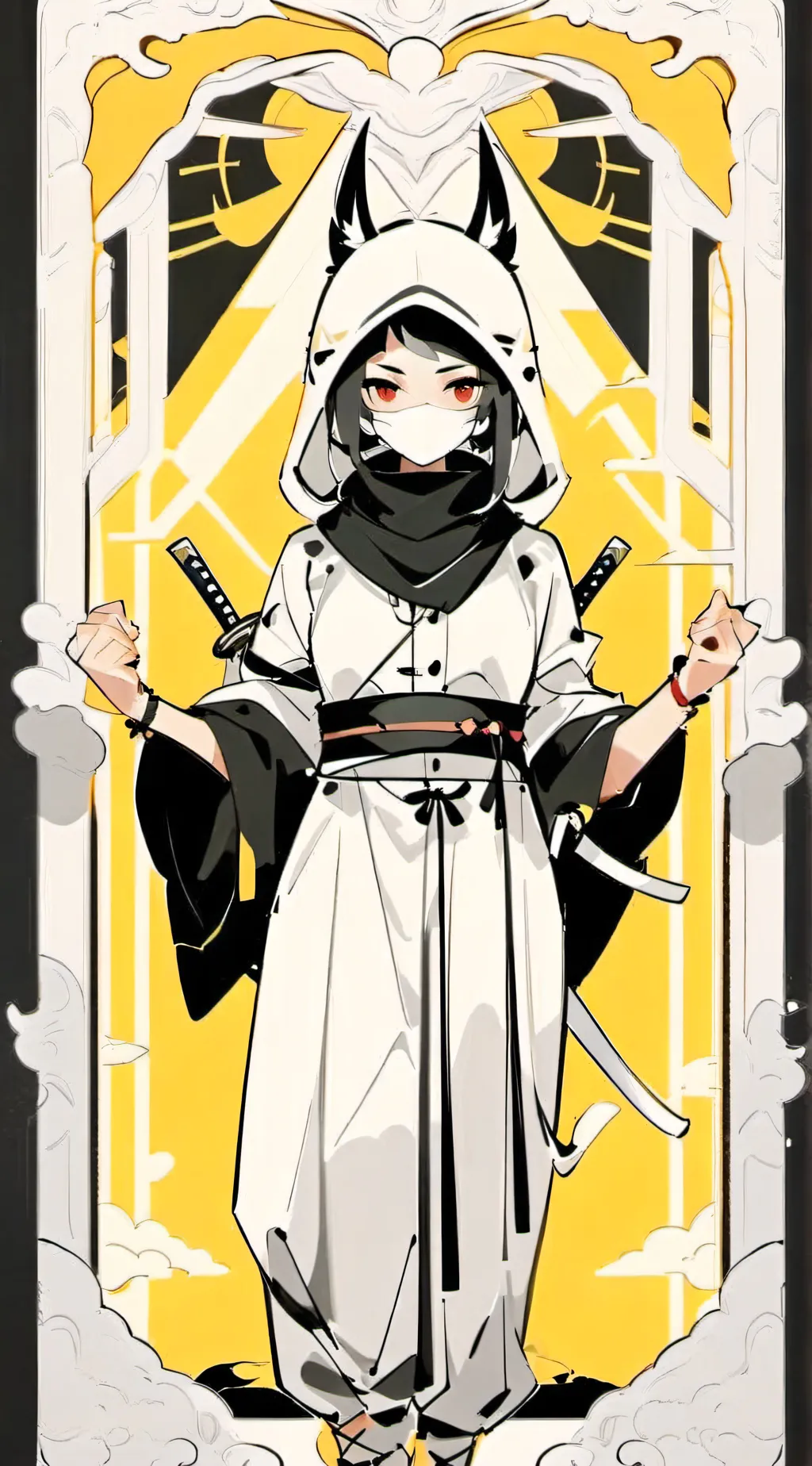 ai character: haruki background