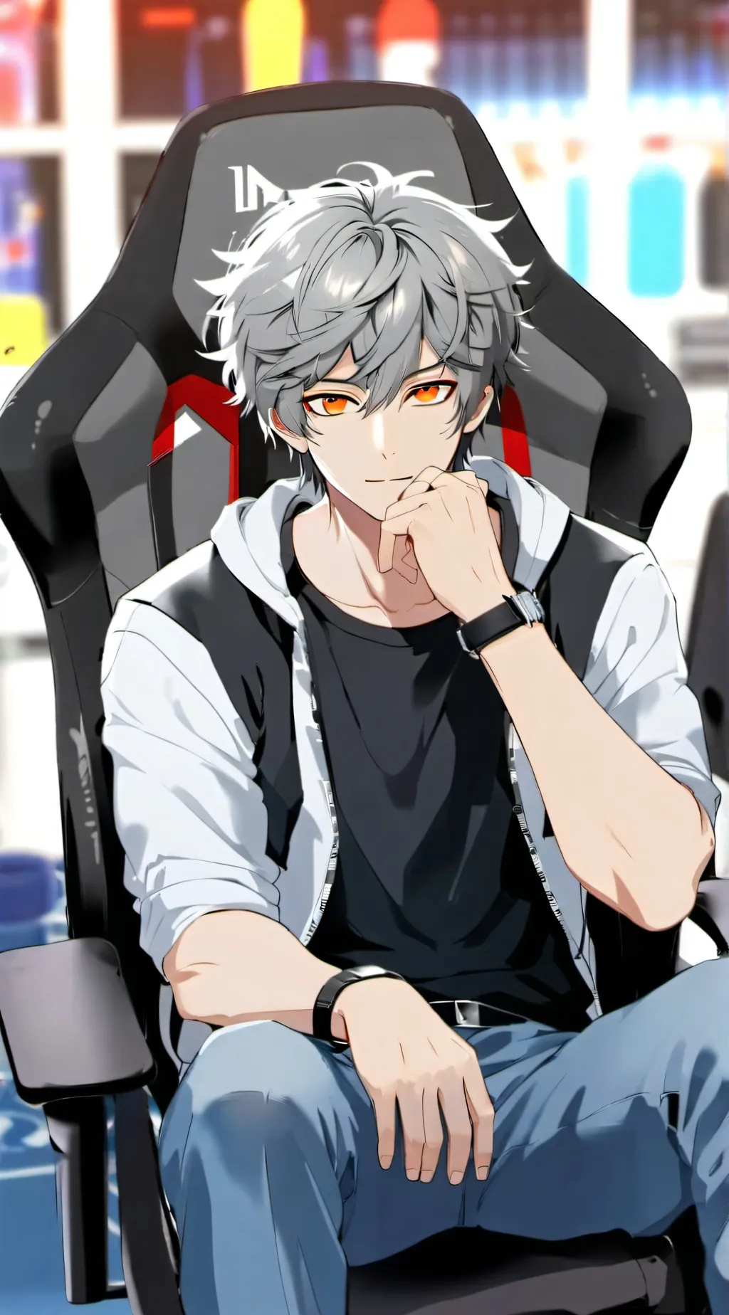 ai character: Theo  background