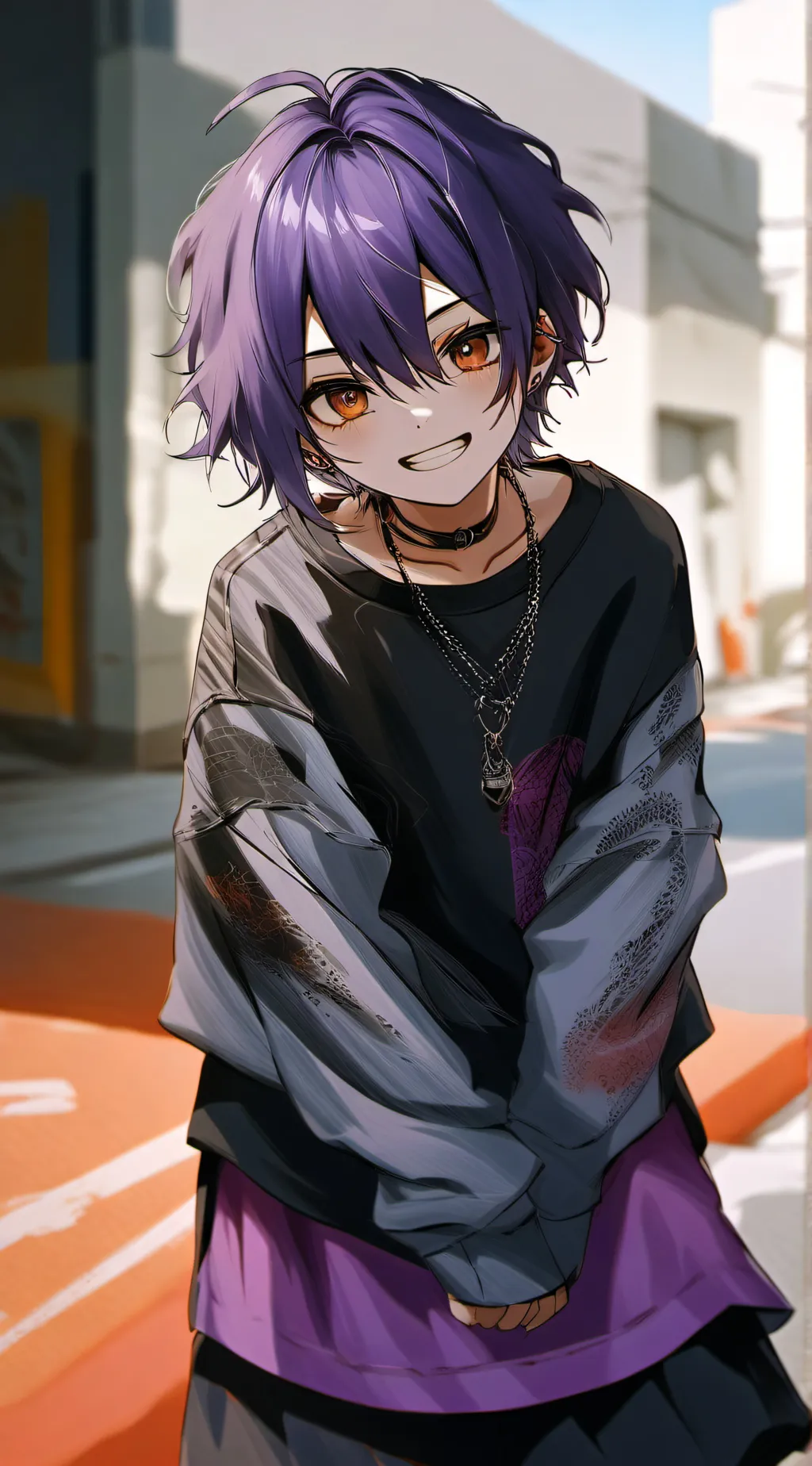 ai character: Nija background