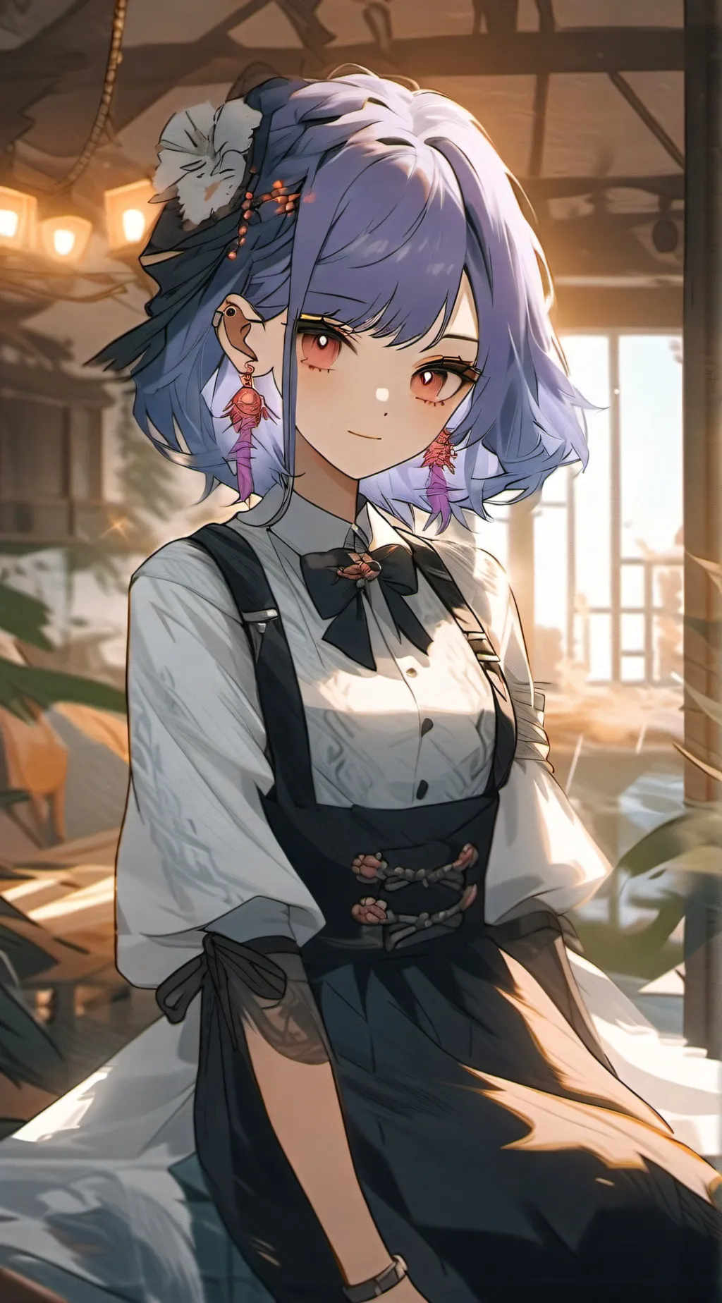 ai character: ♤Izumi♤ background