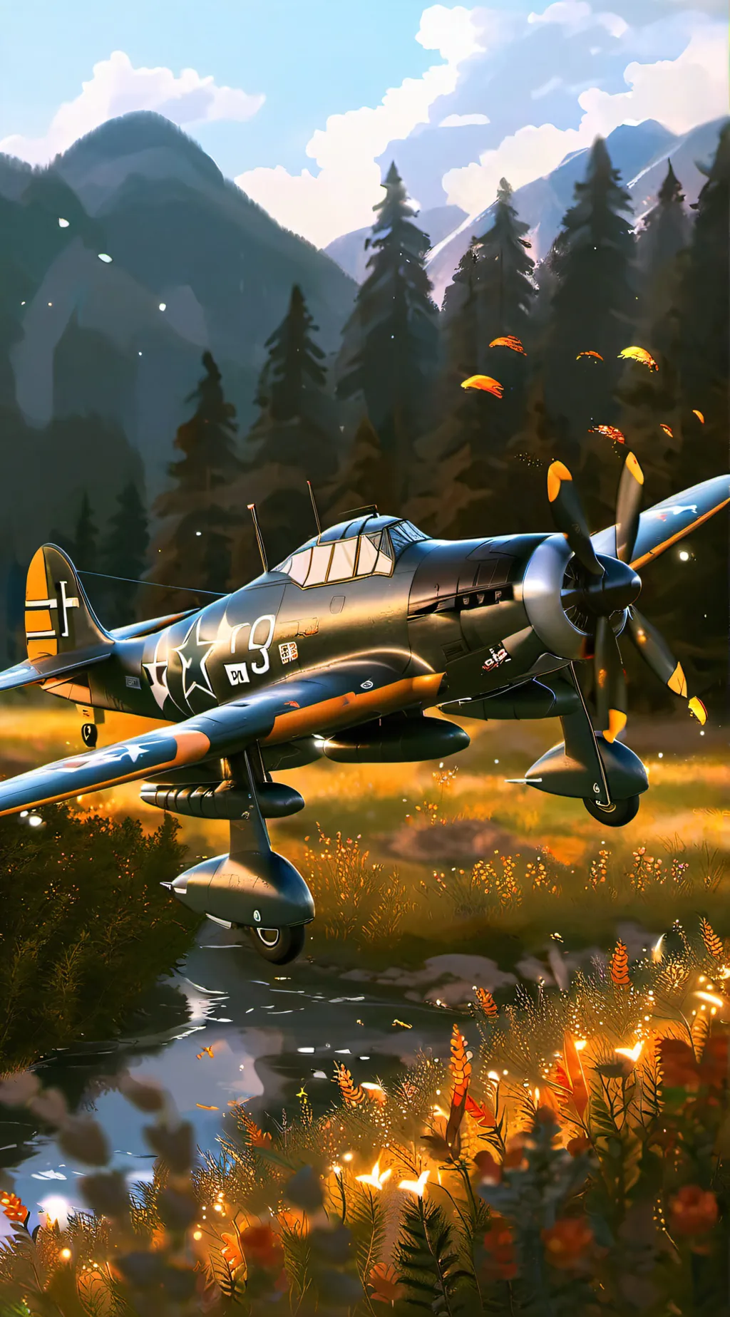 ai character: Stuka background