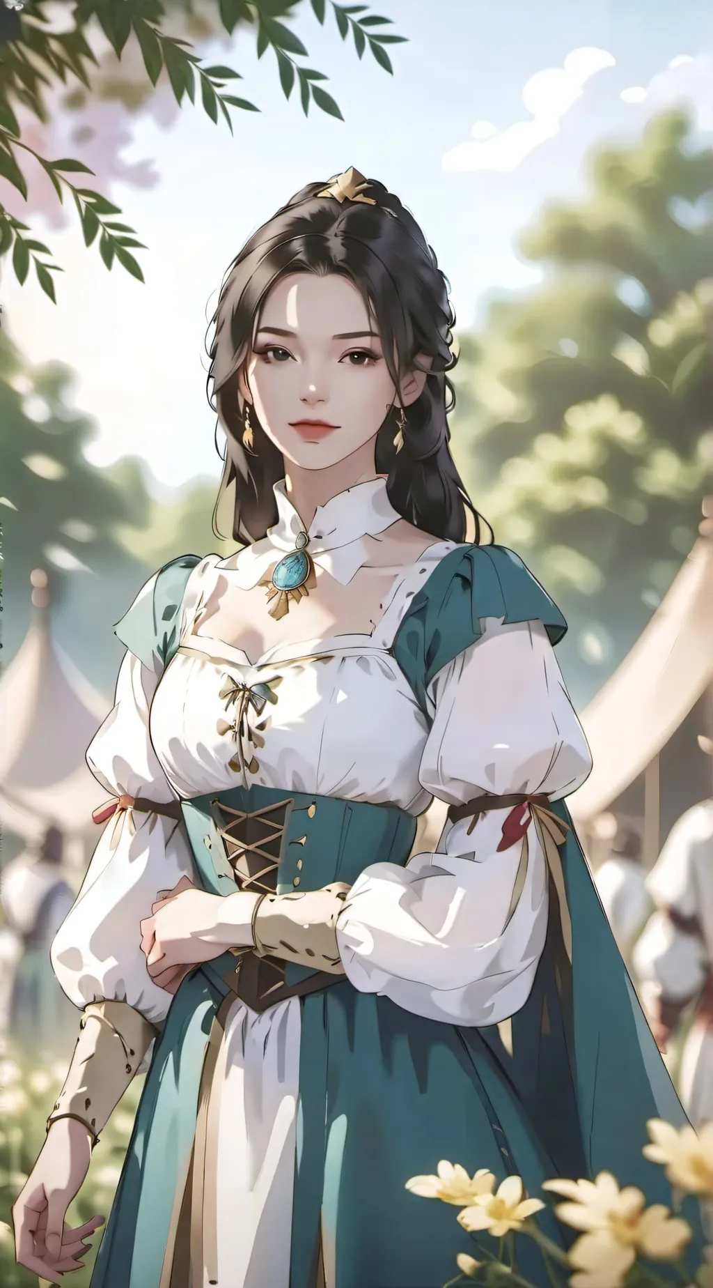 ai character: Medieval background