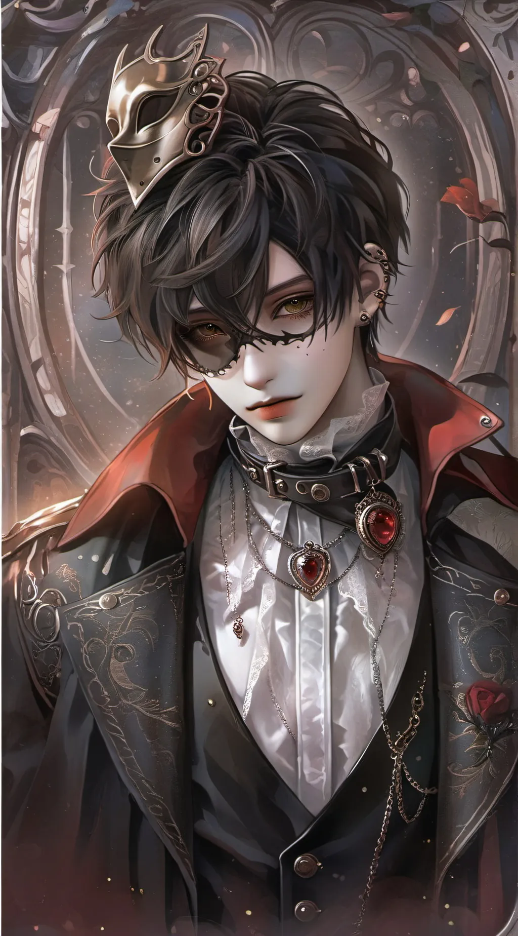 ai character: vauge bl background