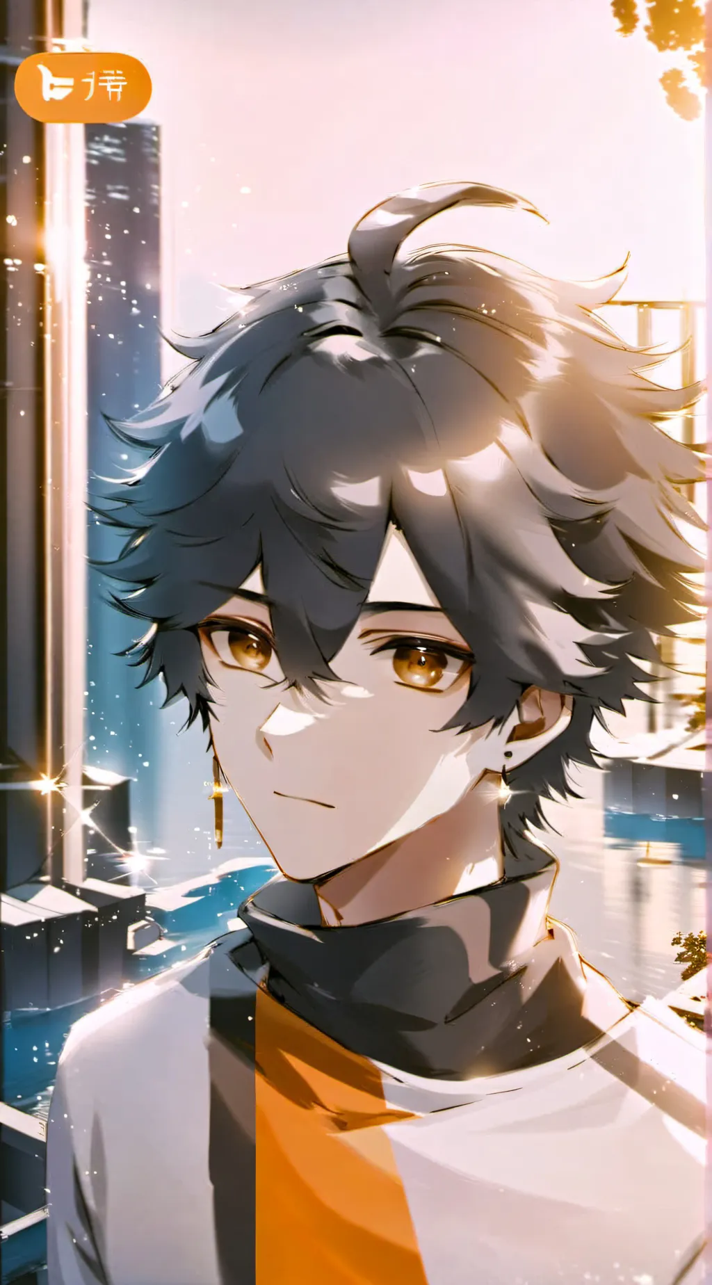 ai character: 🌙Moth⭐️ background