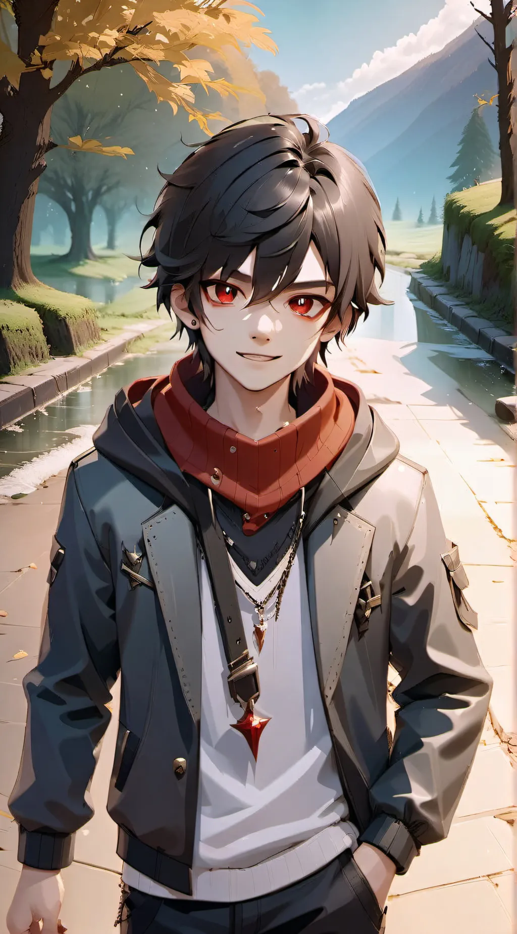 ai character: *•kai•* background