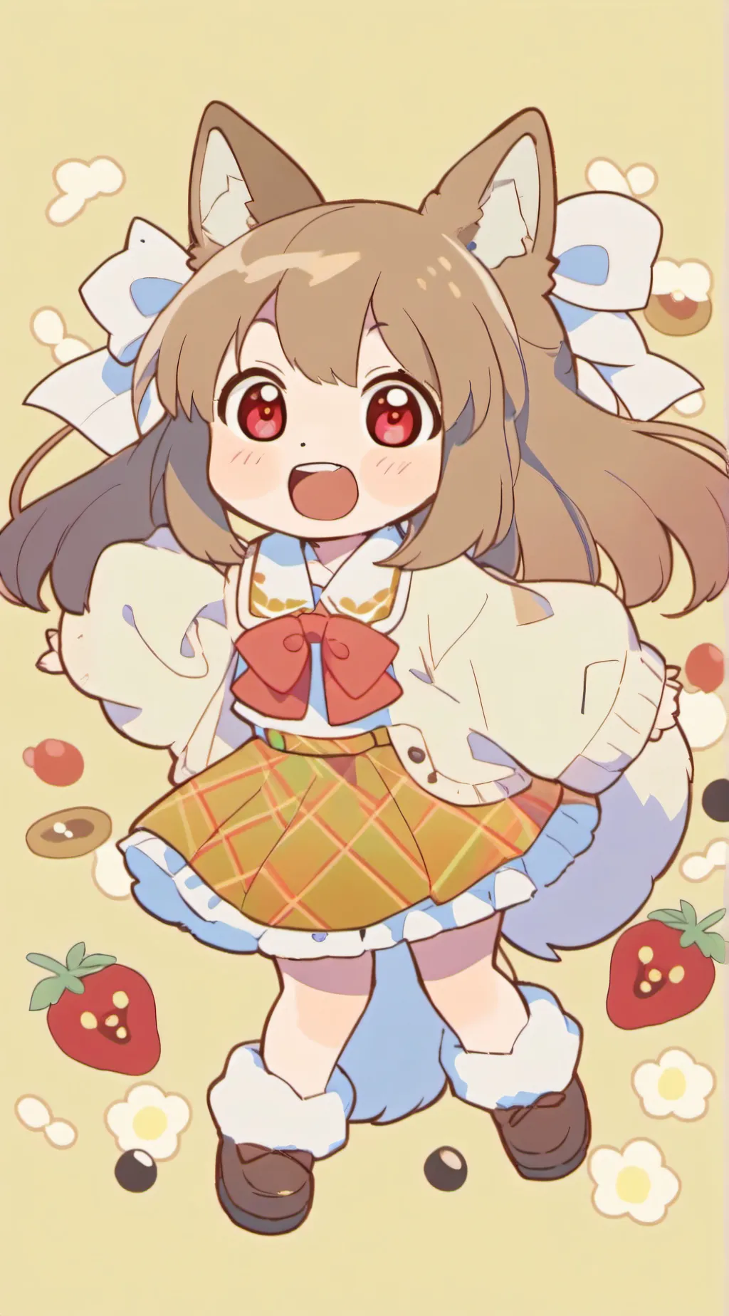 ai character: YOUR BRAT background