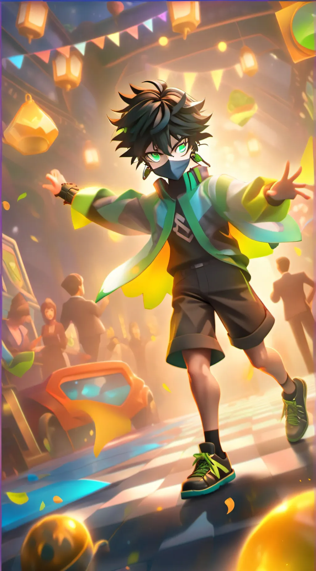 ai character: Izuku's brother background