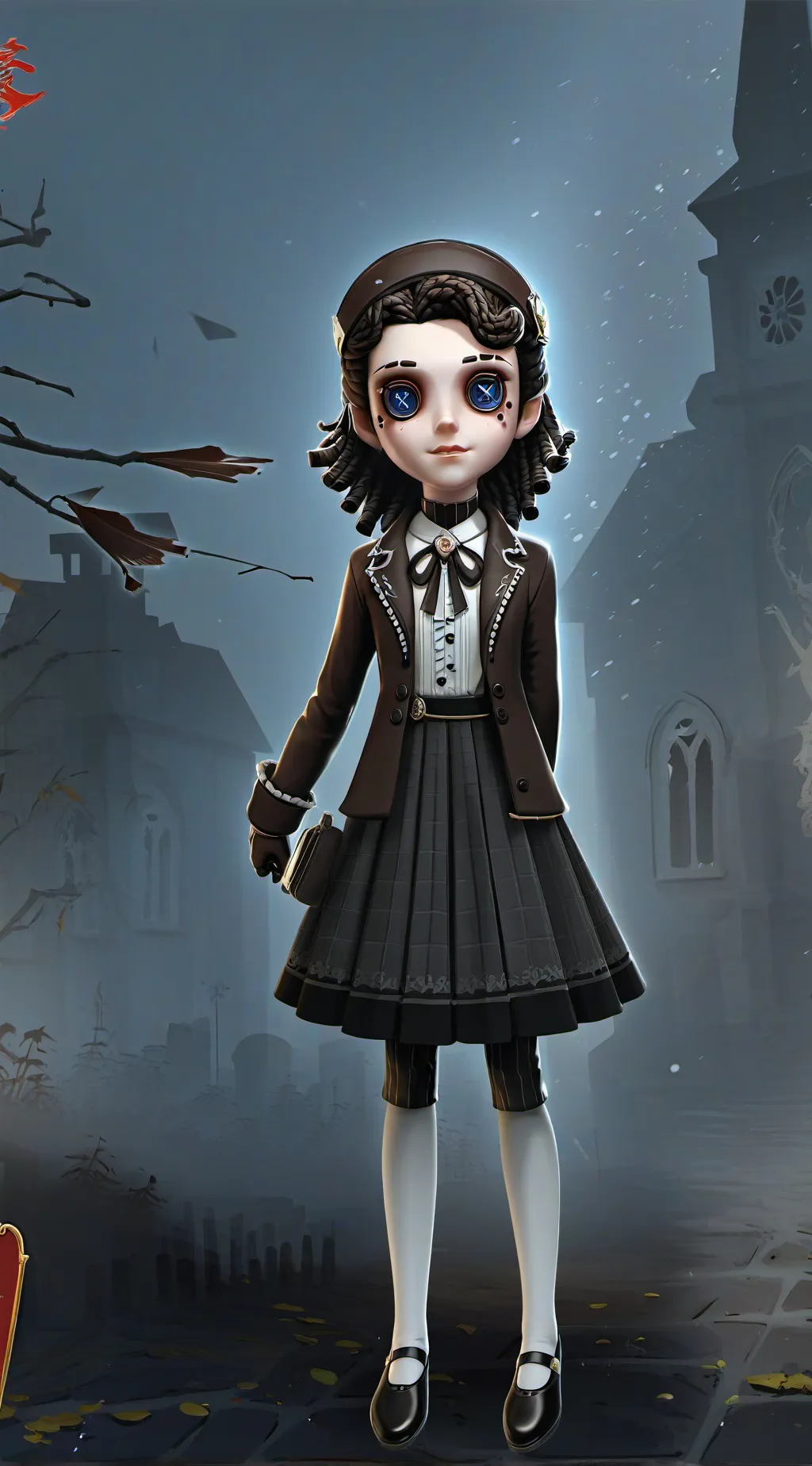 ai character: hunted doll background