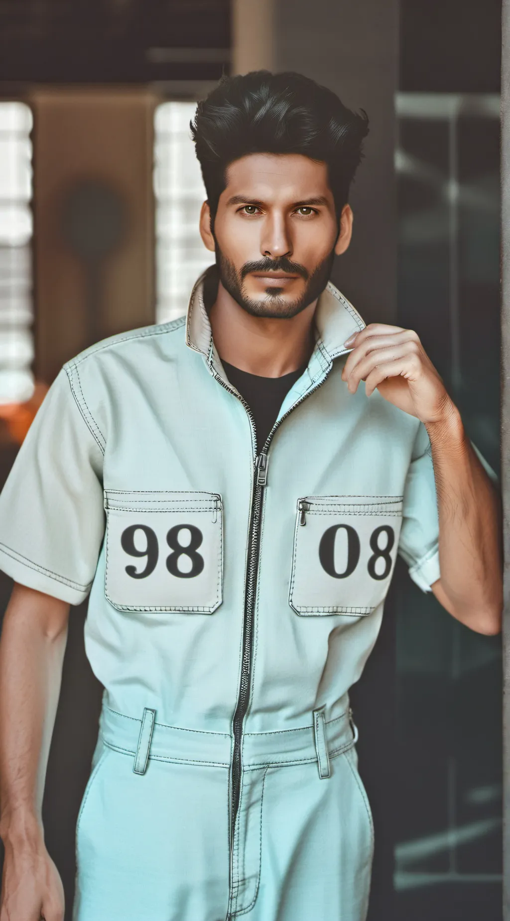 ai character: John Brown / 098 background