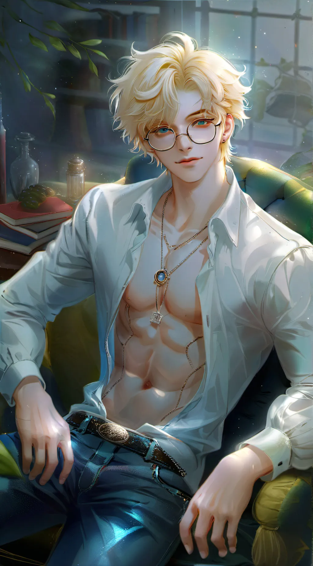 ai character: Louis background