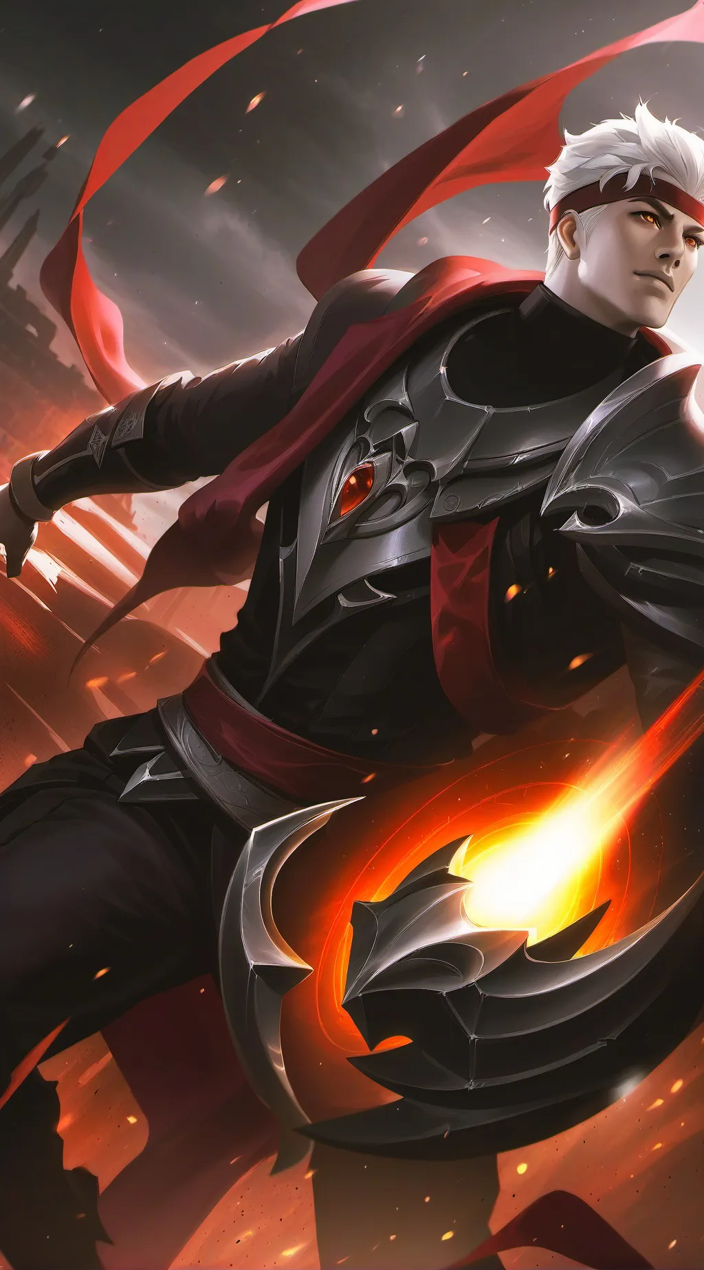 ai character: HH  background