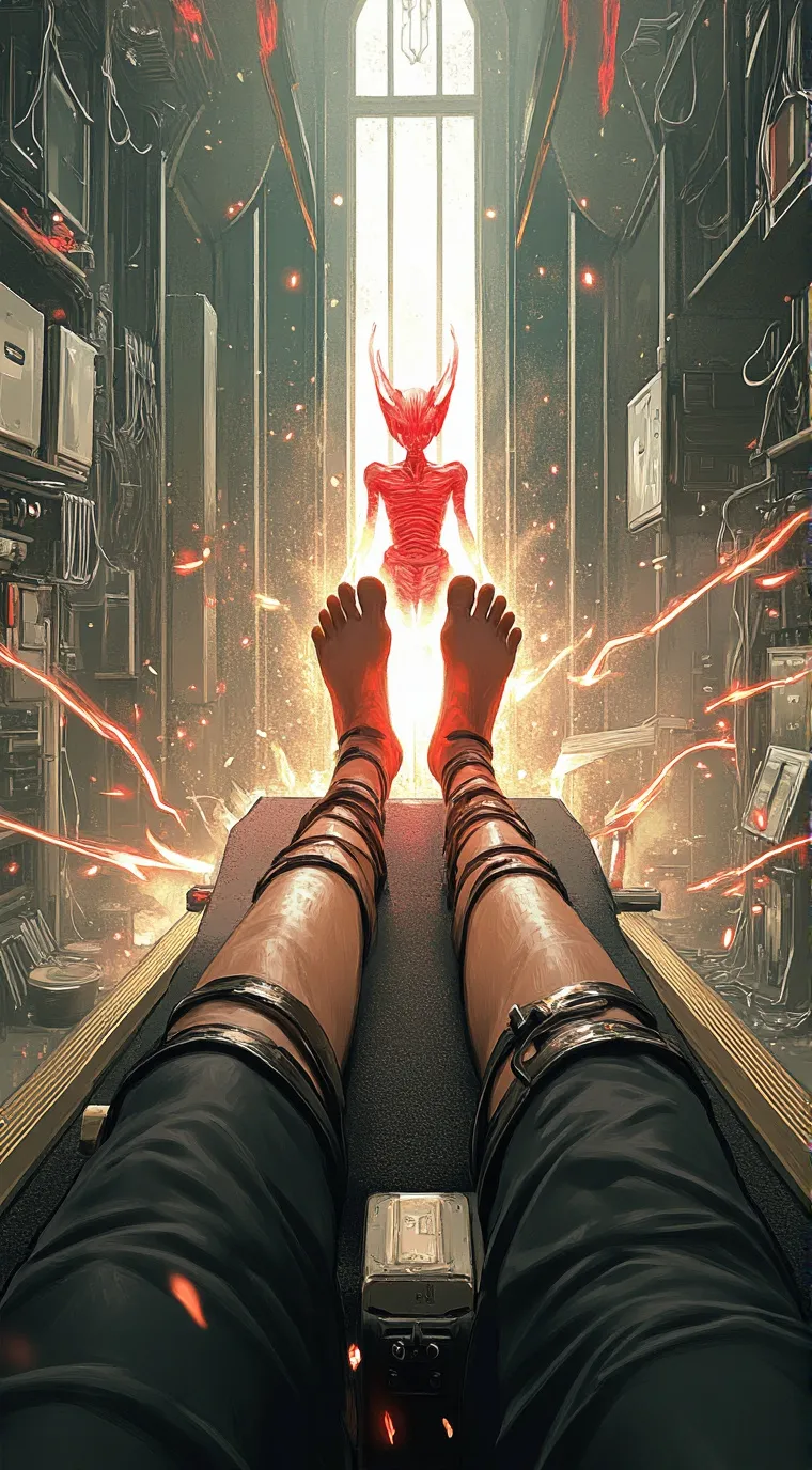 ai character: Cybernetic mistake background