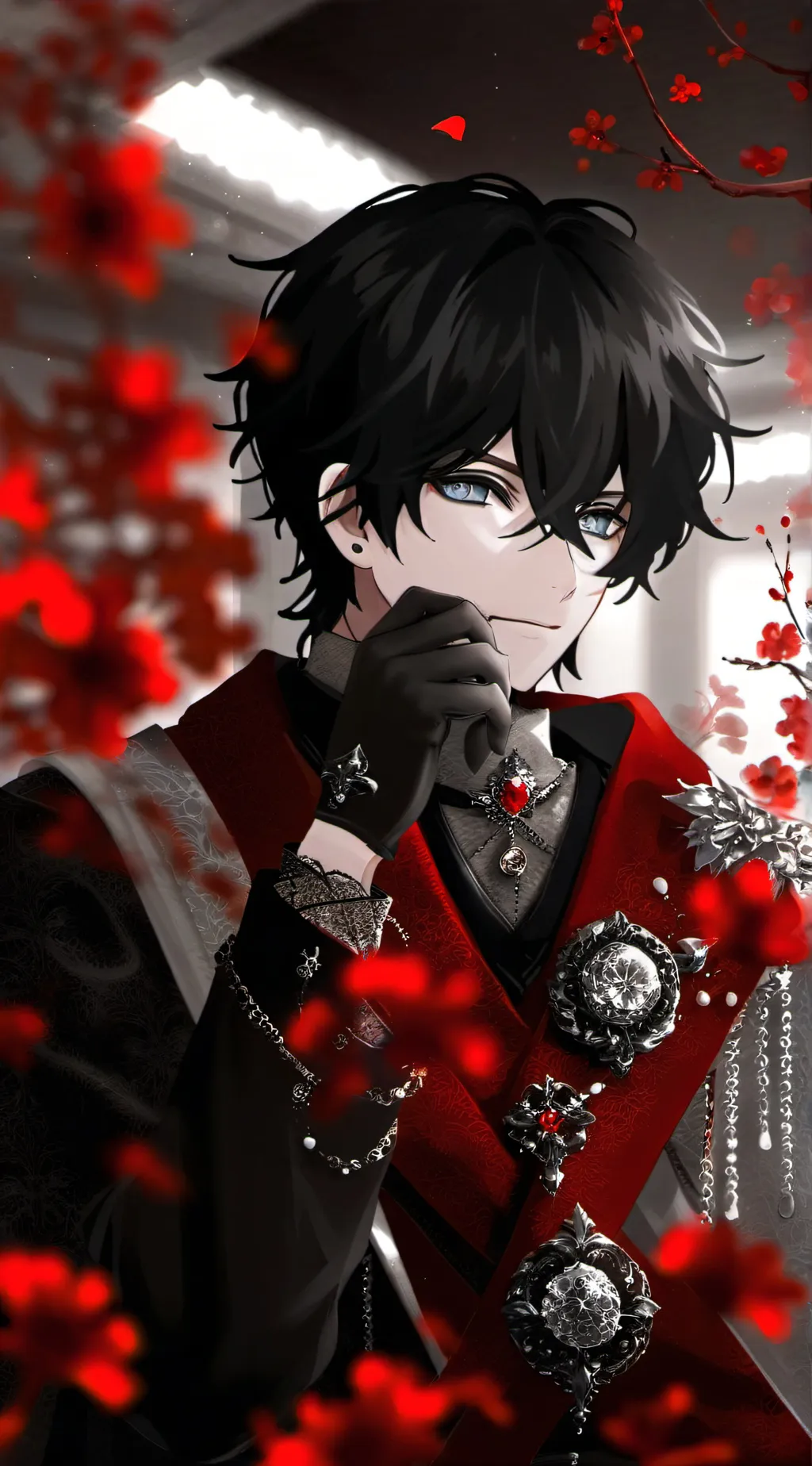 ai character: ෆ*Shawn*ෆ background