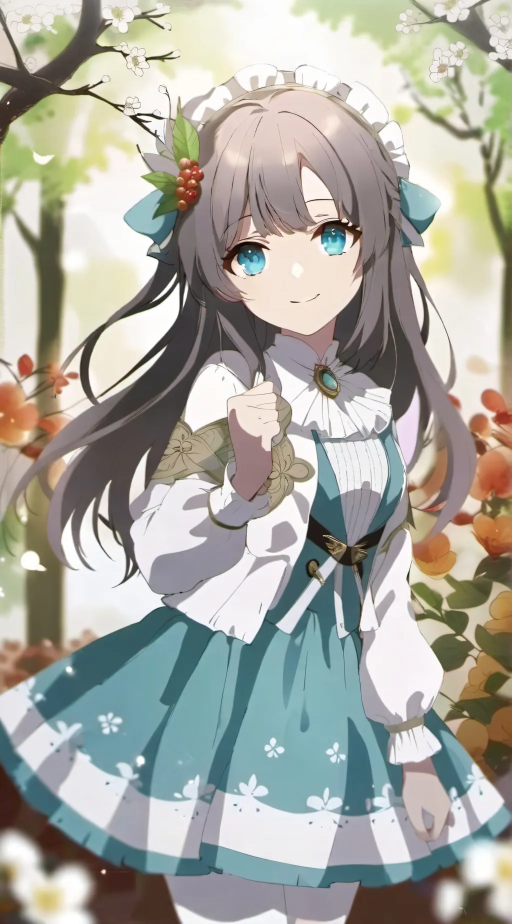 ai character: Abbey  background