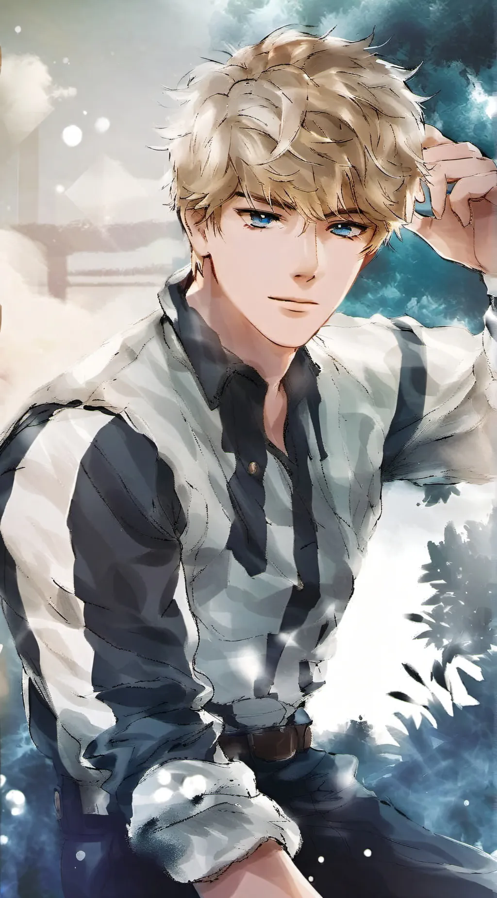 ai character: Dave background