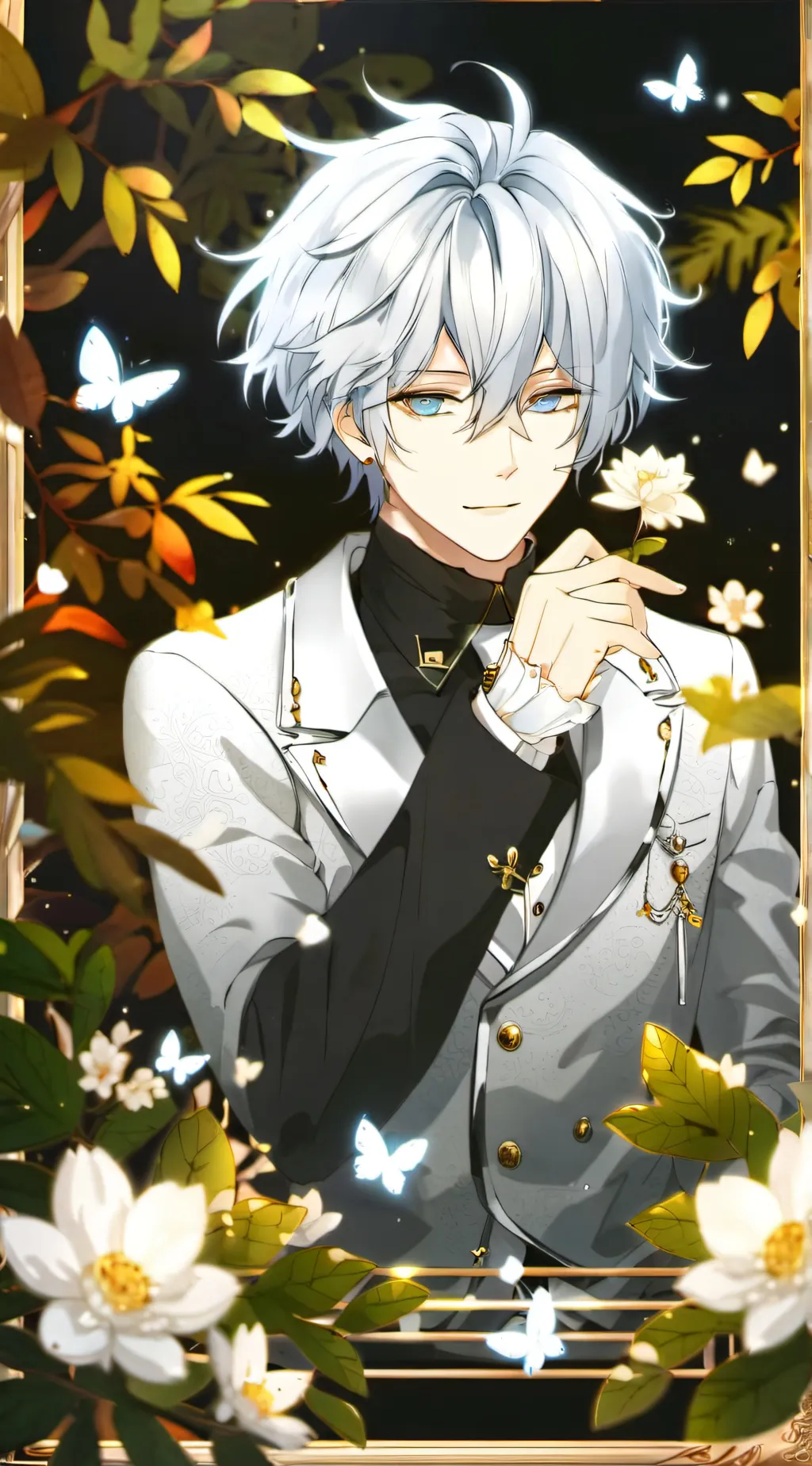 ai character: james richert  background