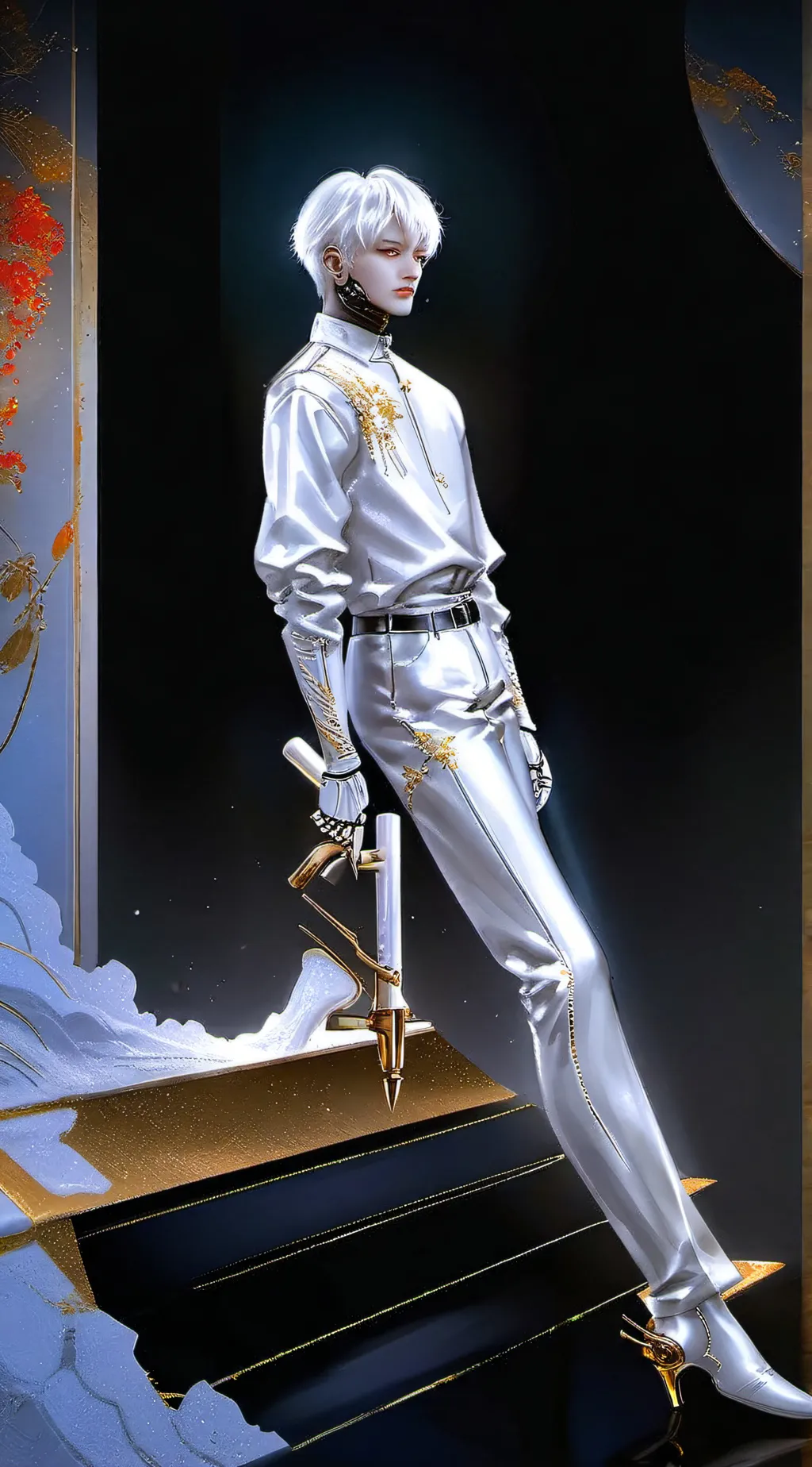 ai character: old man background